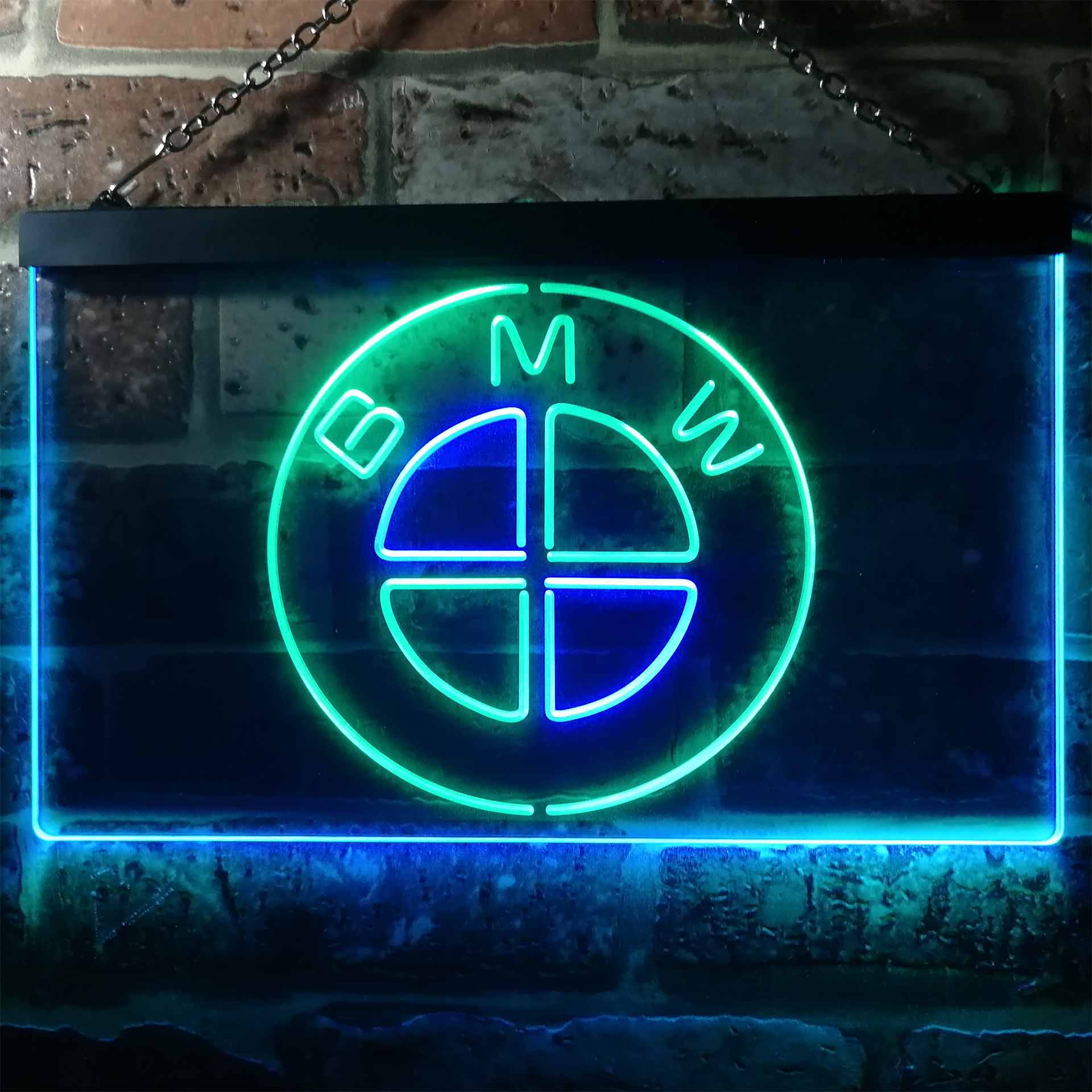 BMW Logo Garage Neon-Like LED Sign