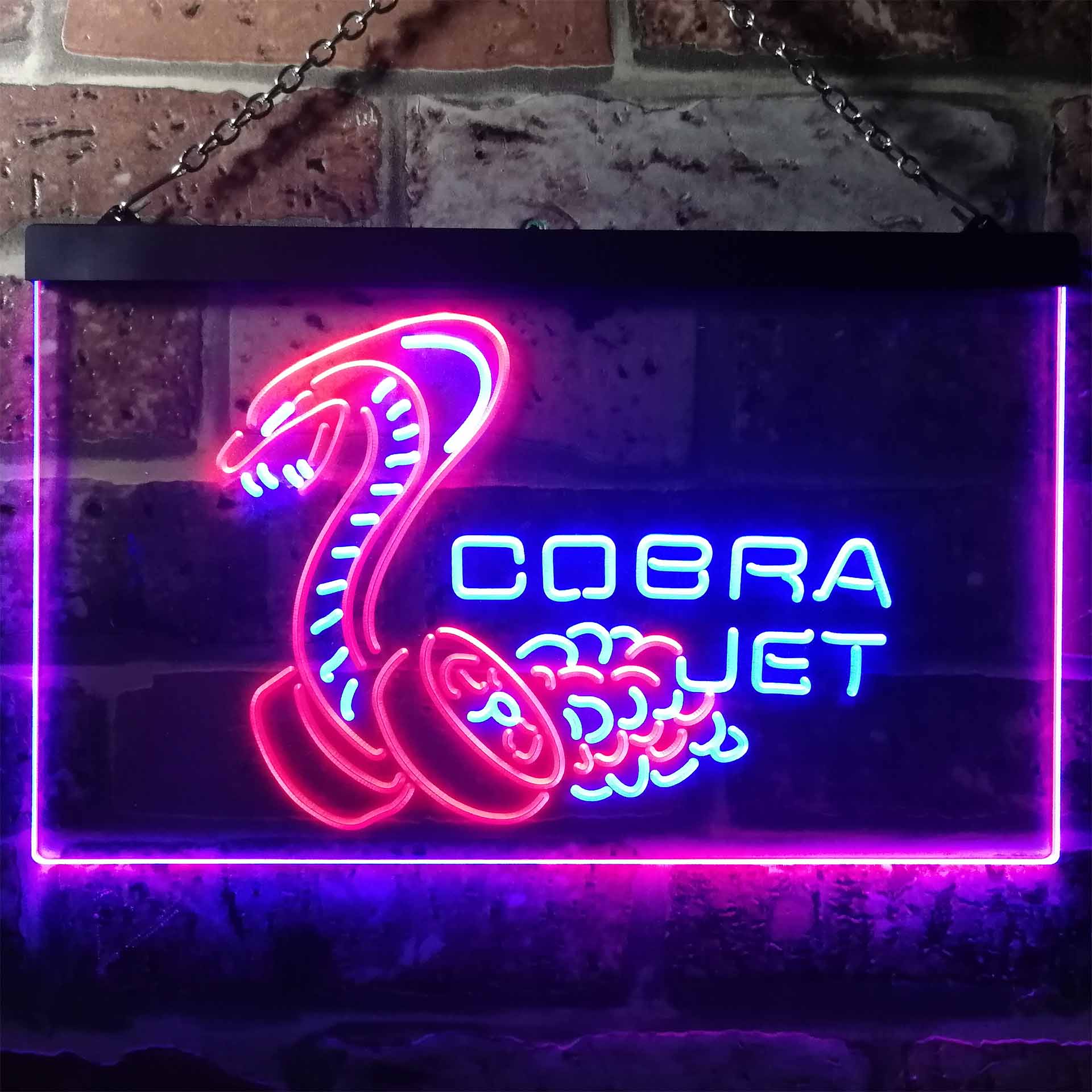 Cobra Jet Car Neon-Like LED Sign