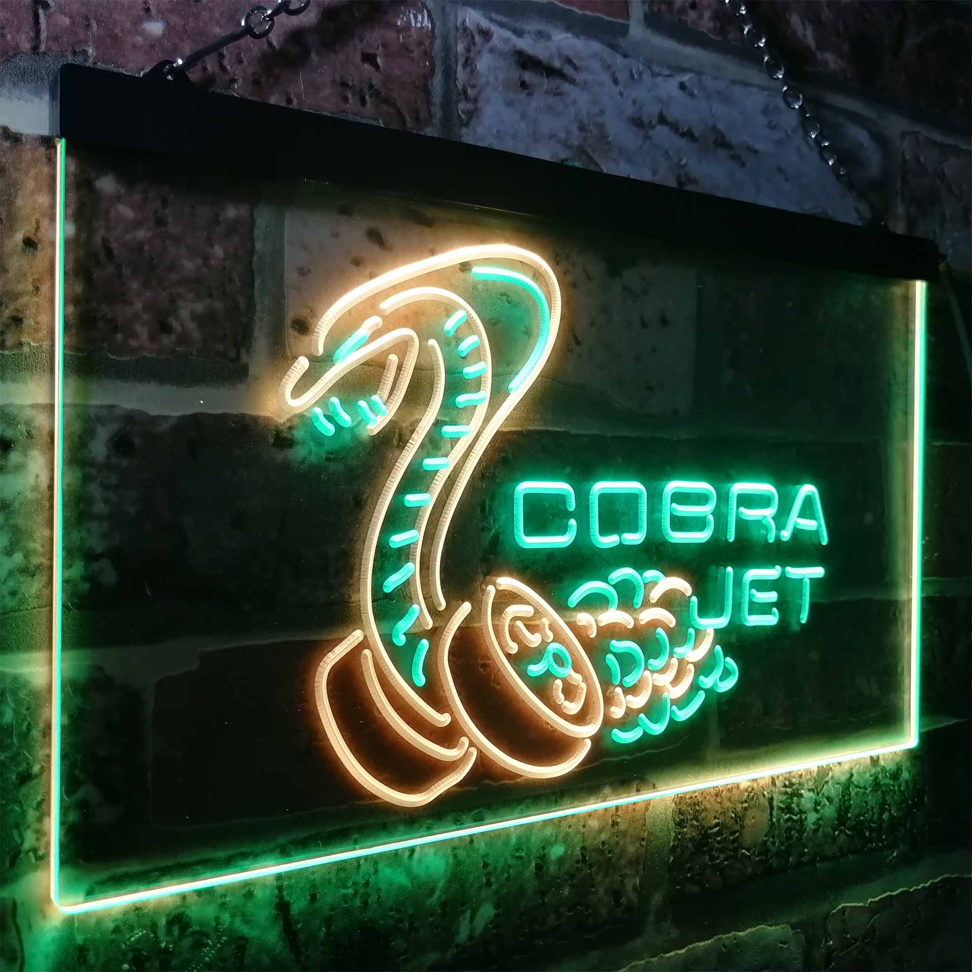 Cobra Jet Car Neon-Like LED Sign