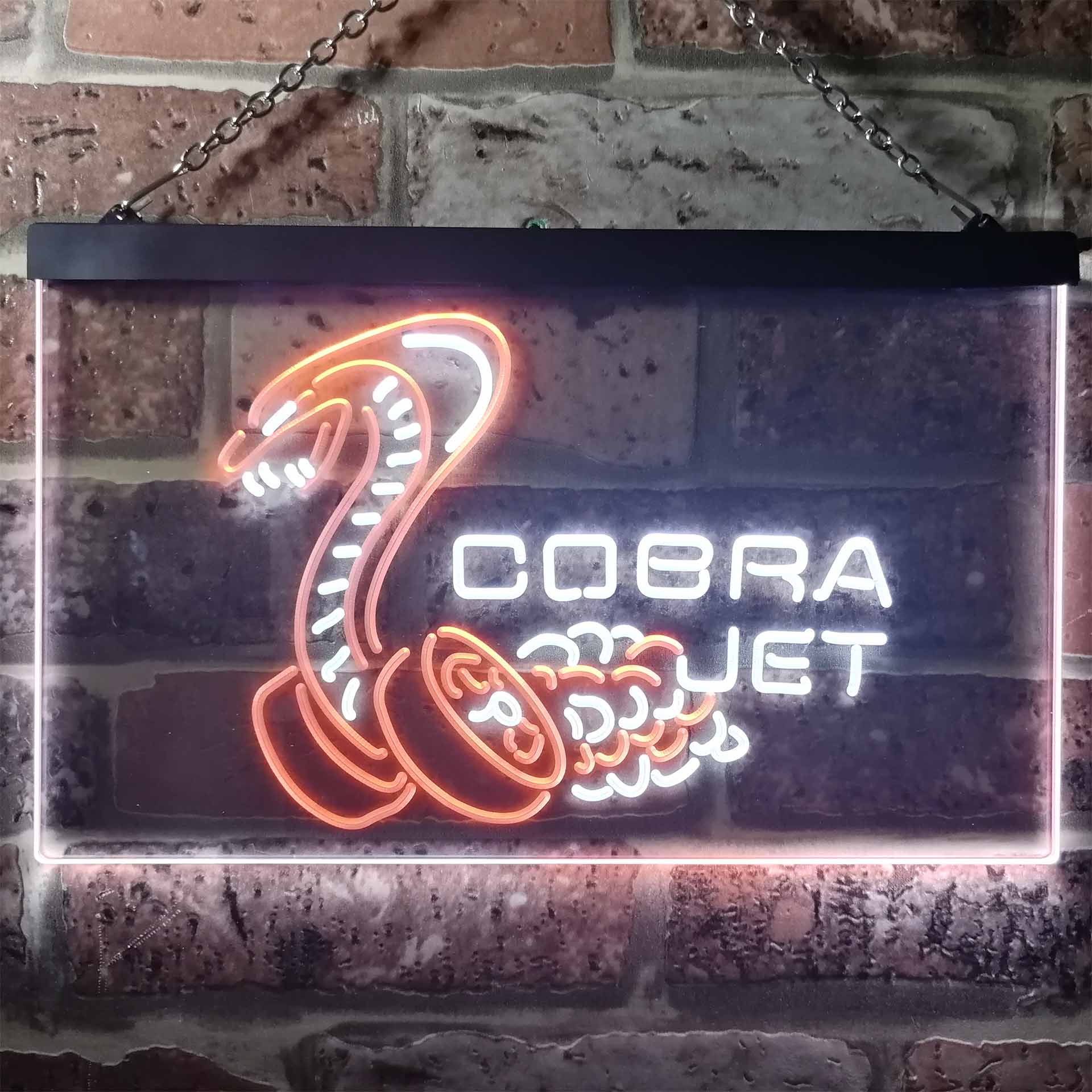 Cobra Jet Car Neon-Like LED Sign