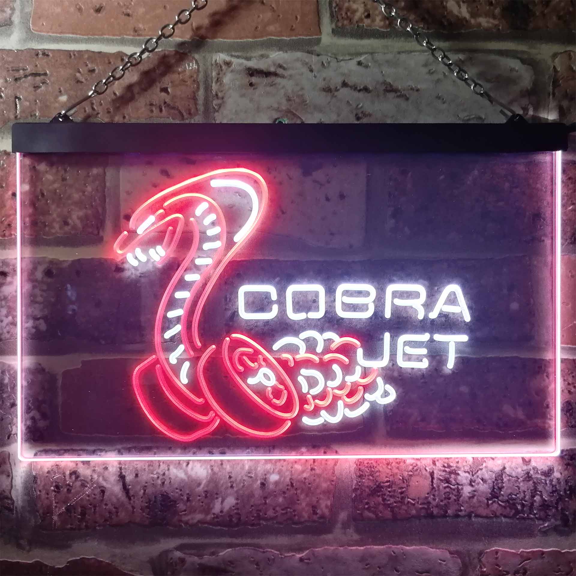 Cobra Jet Car Neon-Like LED Sign