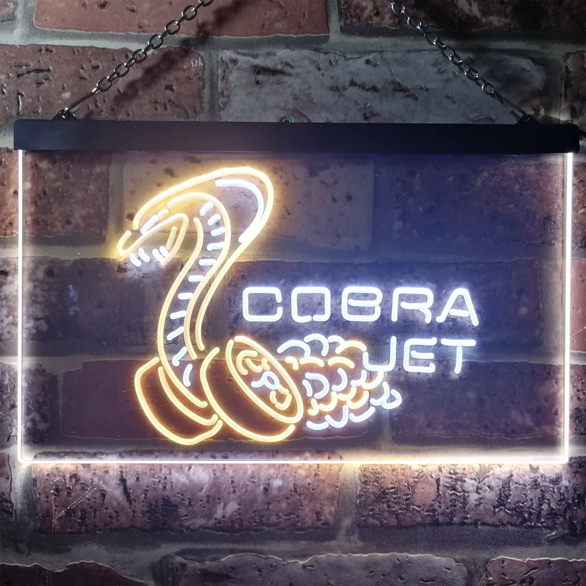 Cobra Jet Car Neon-Like LED Sign