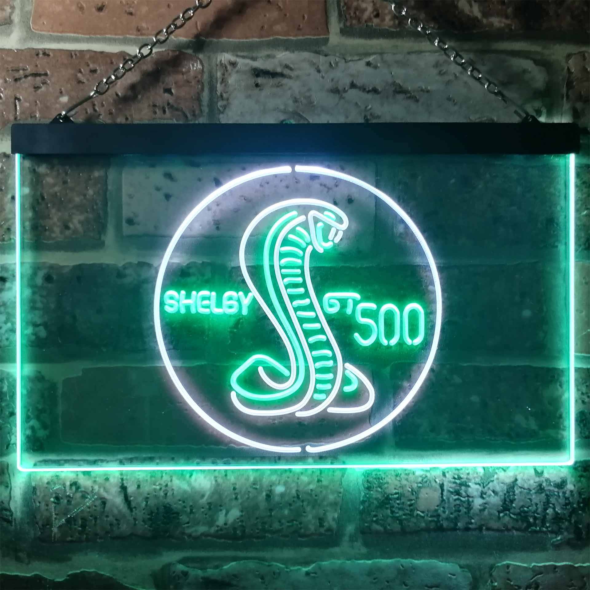 Shelby GT500 Dual Color LED Neon Sign ProLedSign