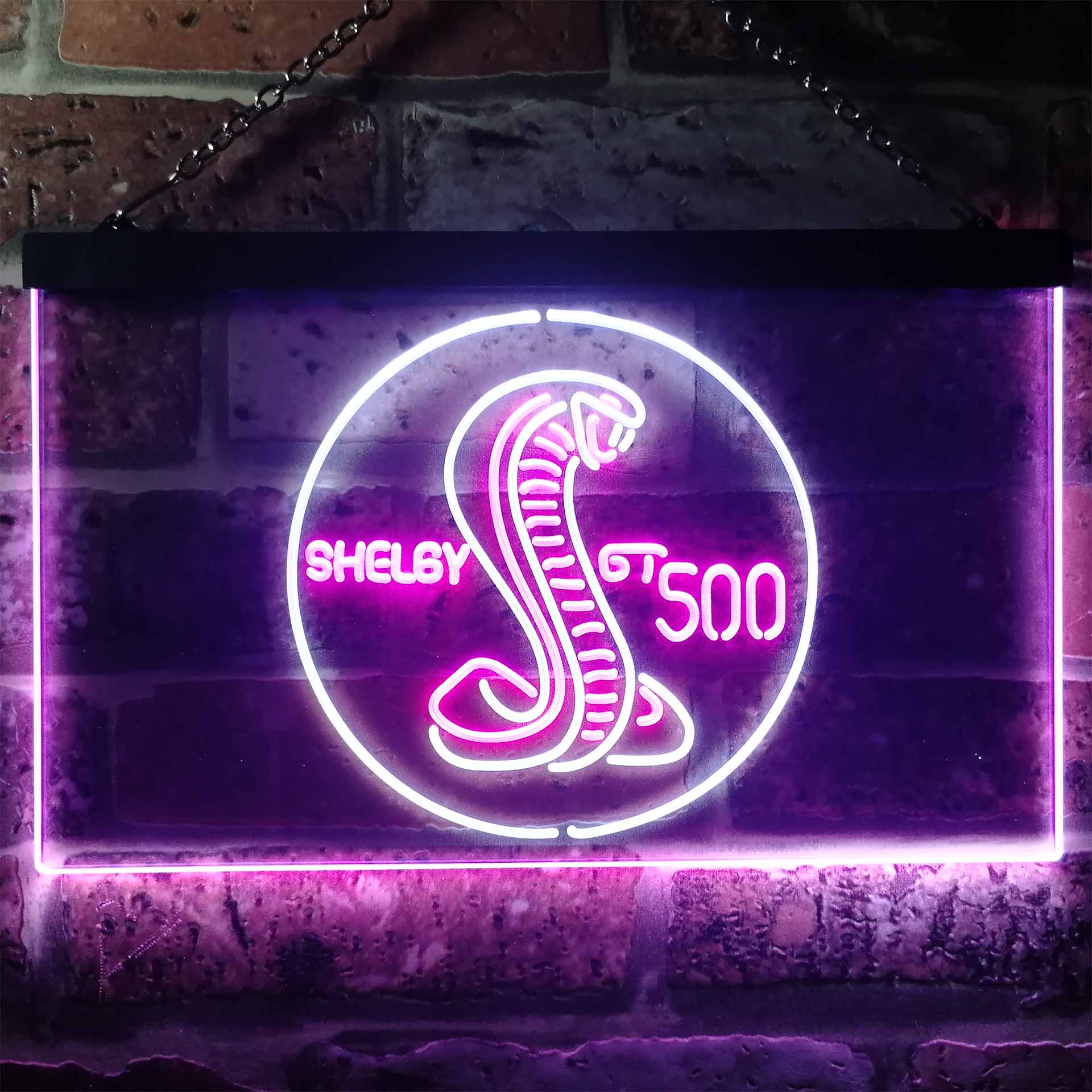 Shelby GT500 Dual Color LED Neon Sign ProLedSign