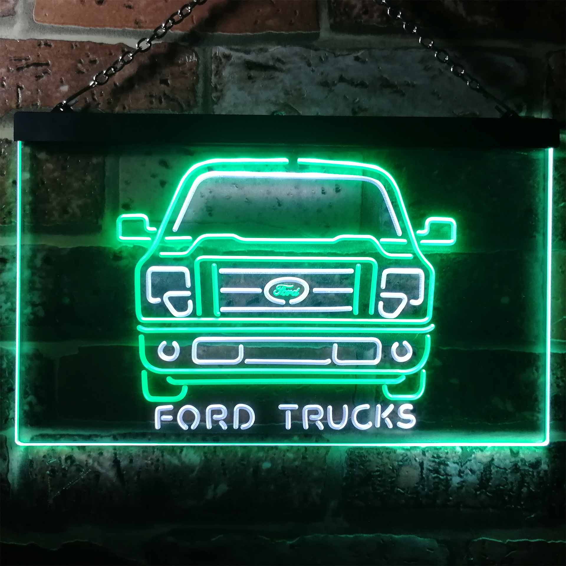 Ford Truck Dual Color LED Neon Sign ProLedSign