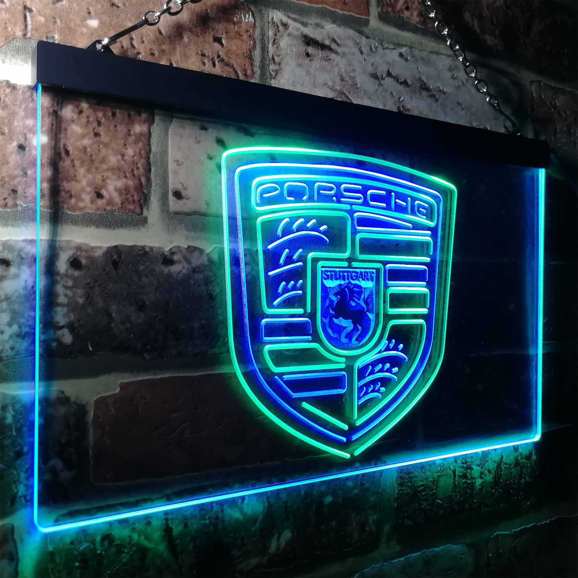 Porsche Sport Car Neon-Like LED Sign - ProLedSign