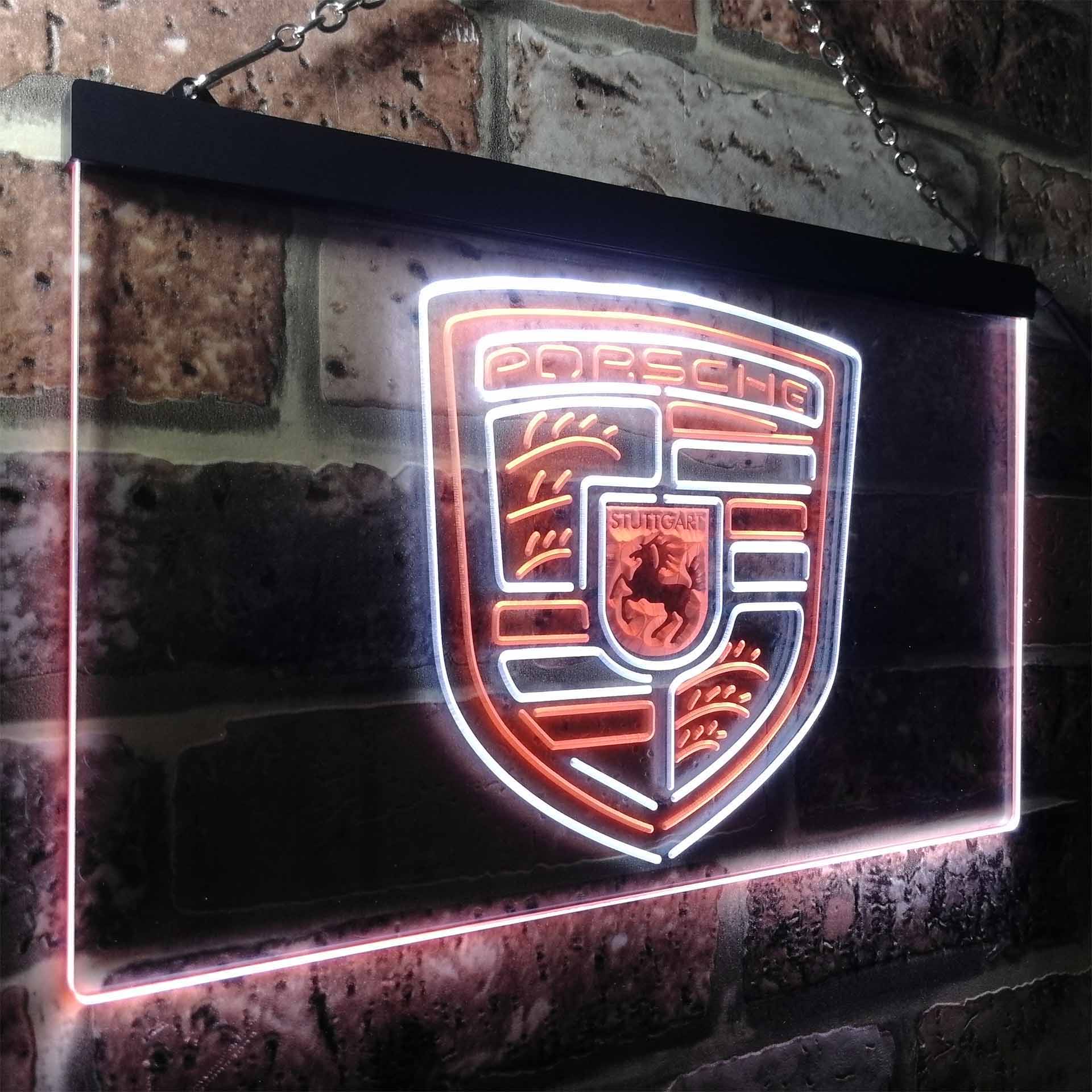 Porsche Sport Car Neon-Like LED Sign - ProLedSign