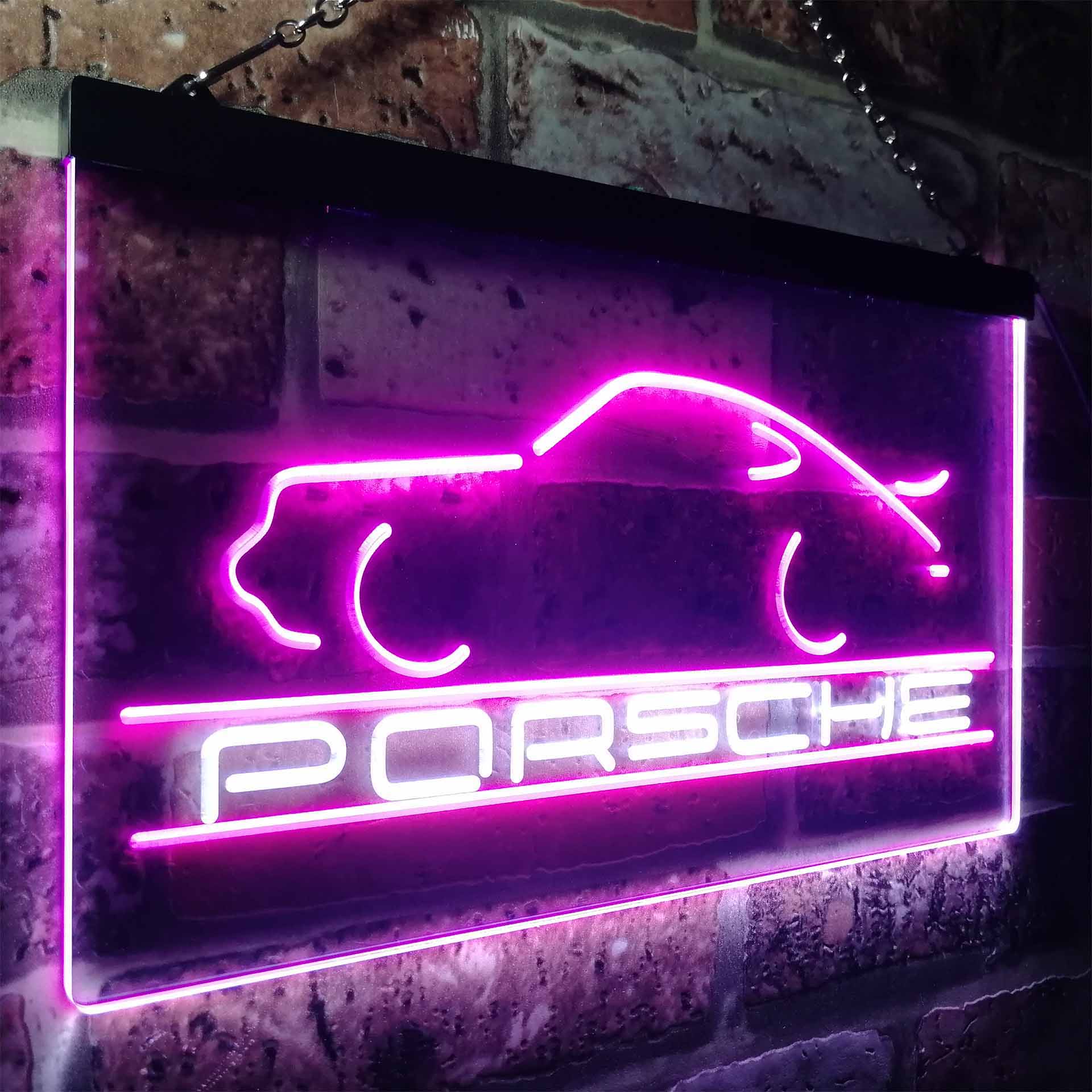 Porsche Car Neon-Like LED Sign - ProLedSign