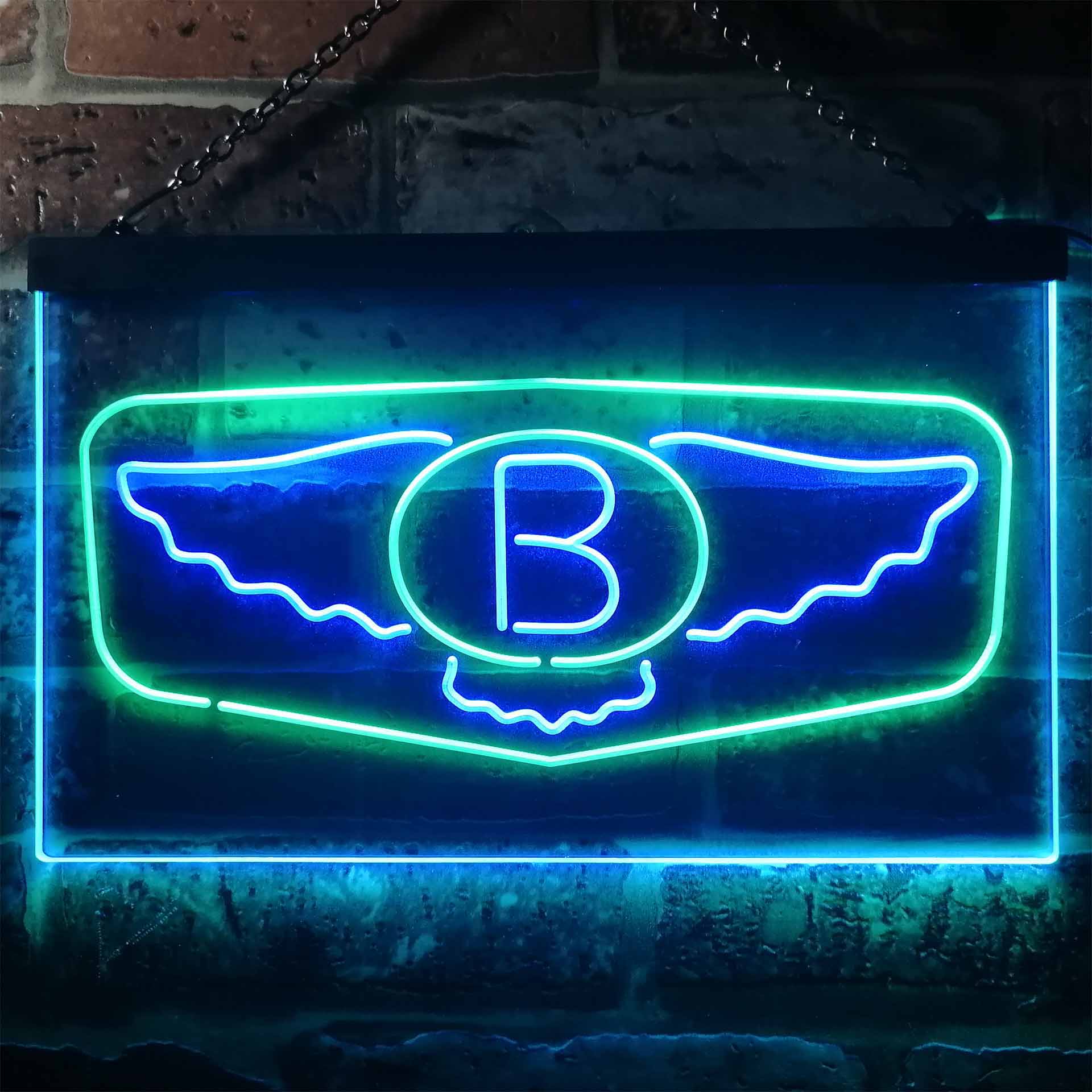 Bentley Wing Dual Color LED Neon Sign ProLedSign