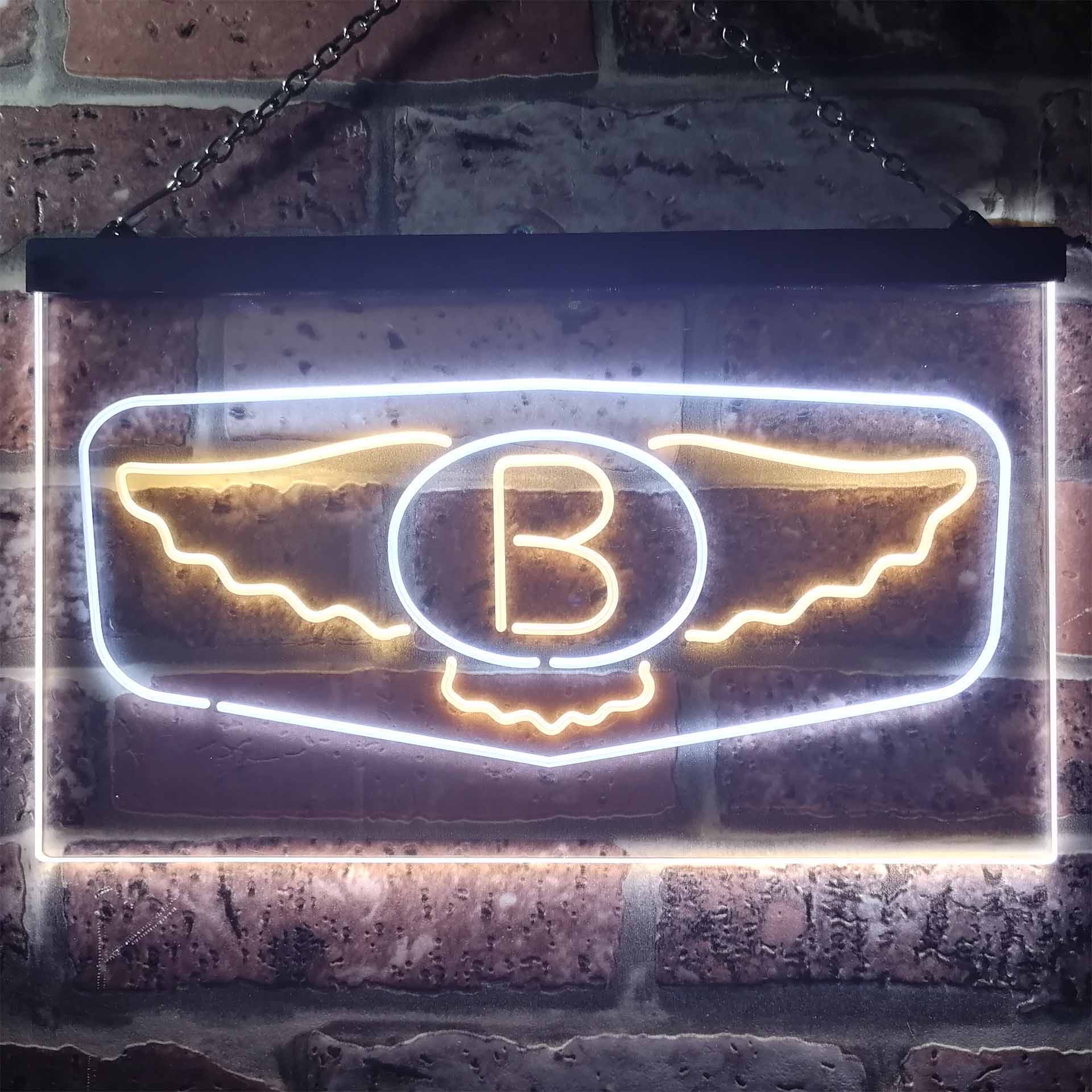 Bentley Wing Dual Color LED Neon Sign ProLedSign