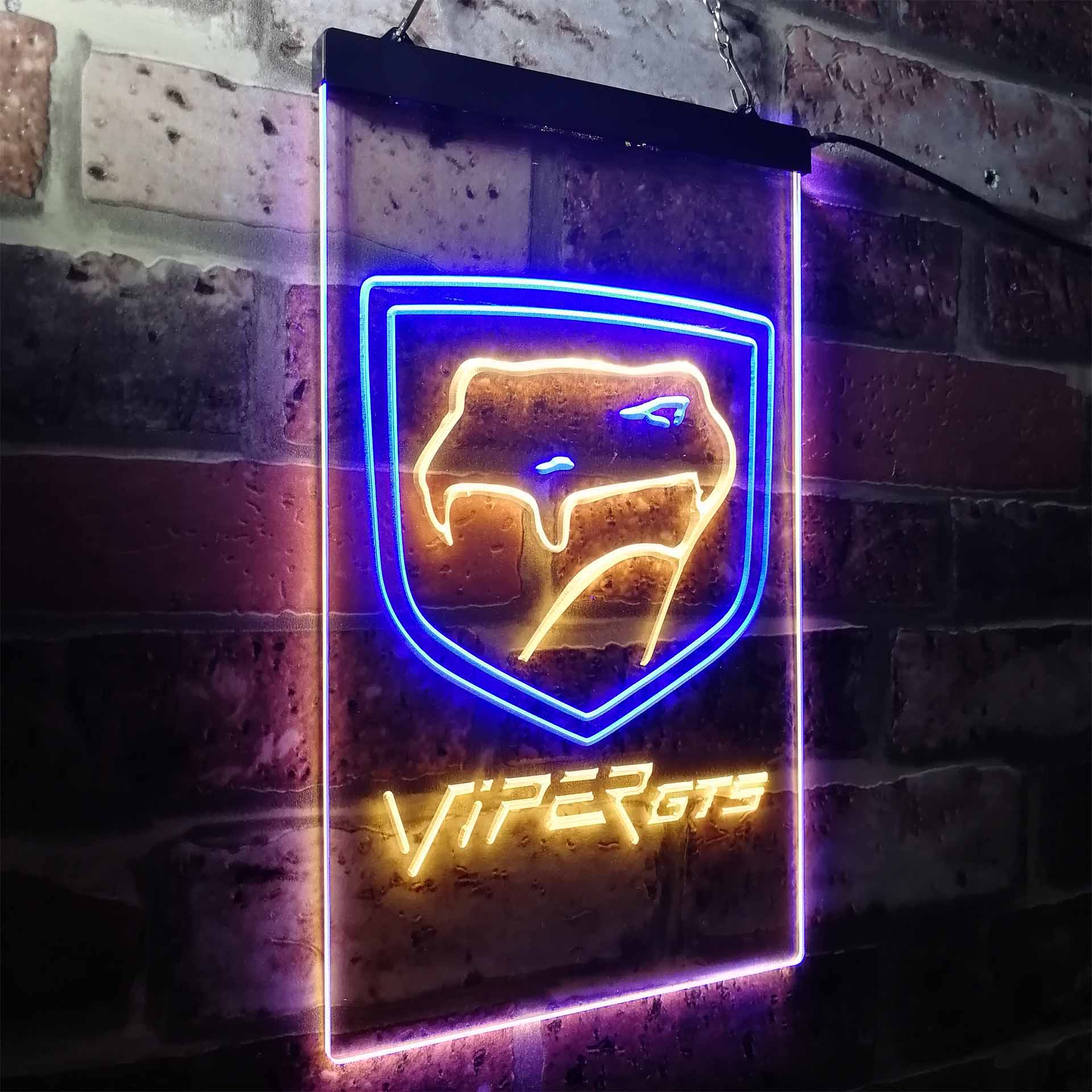 Dodge Viper GTS Neon-Like LED Sign