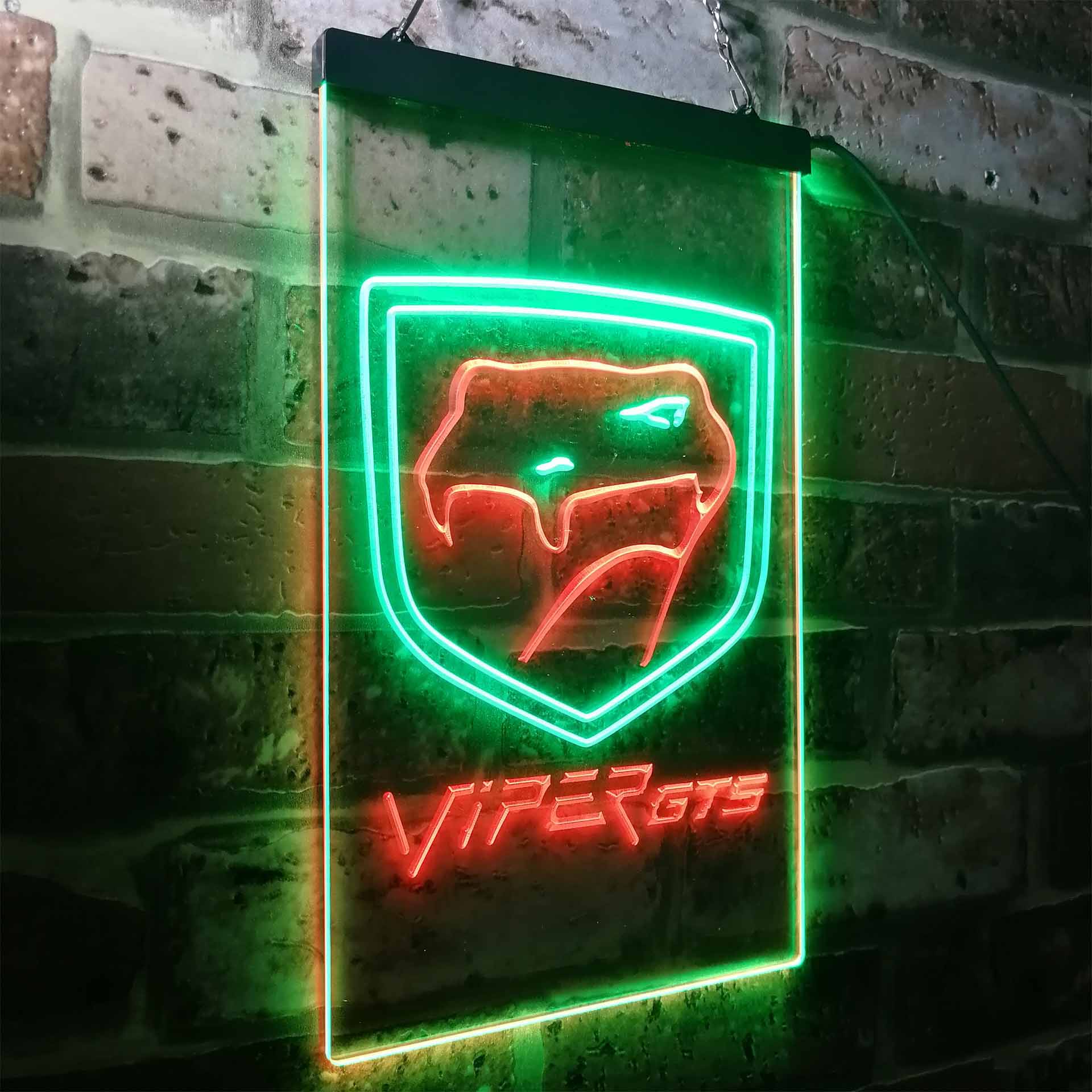 Dodge Viper GTS Neon-Like LED Sign