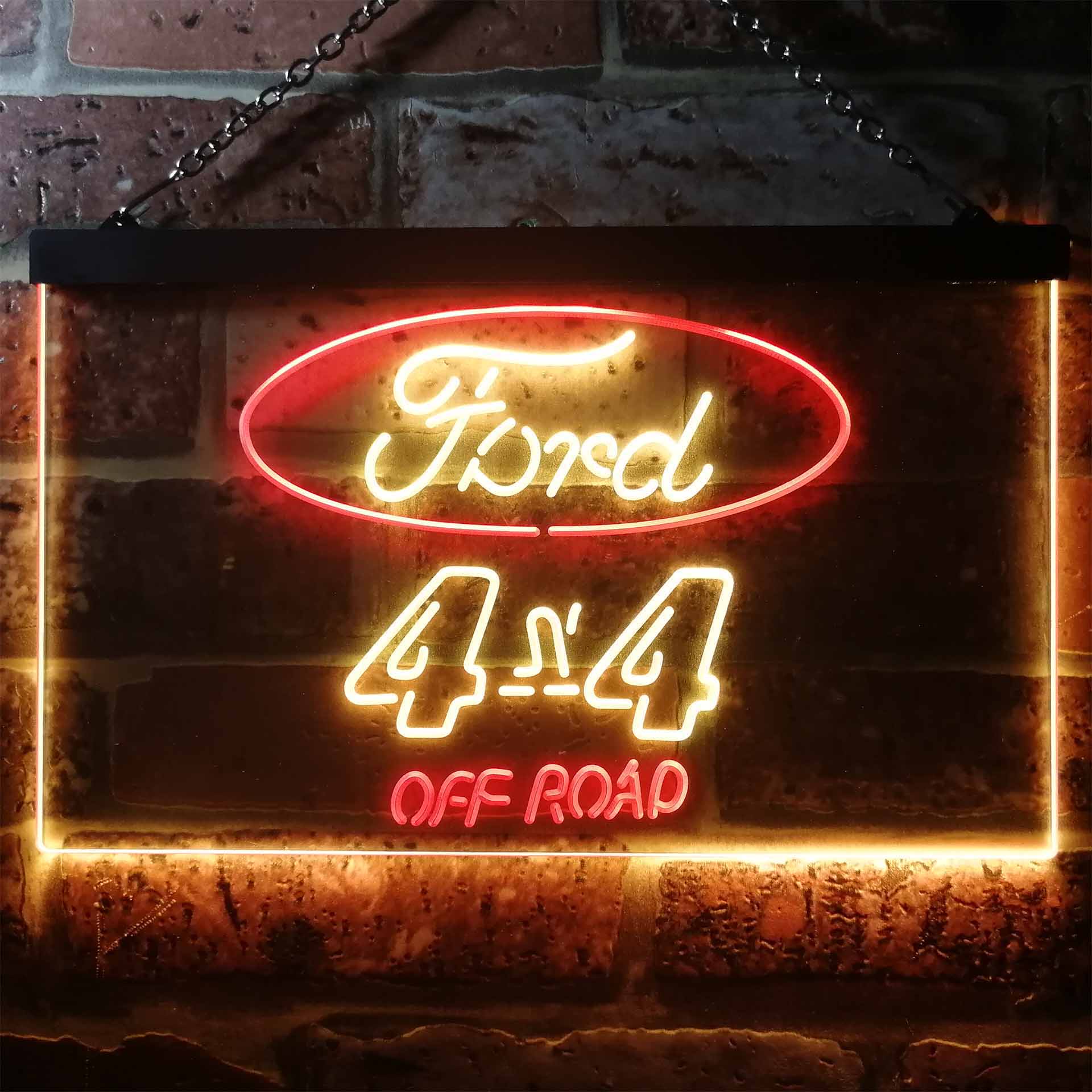 Ford 4x4 Off-road Jeep Neon-Like LED Sign