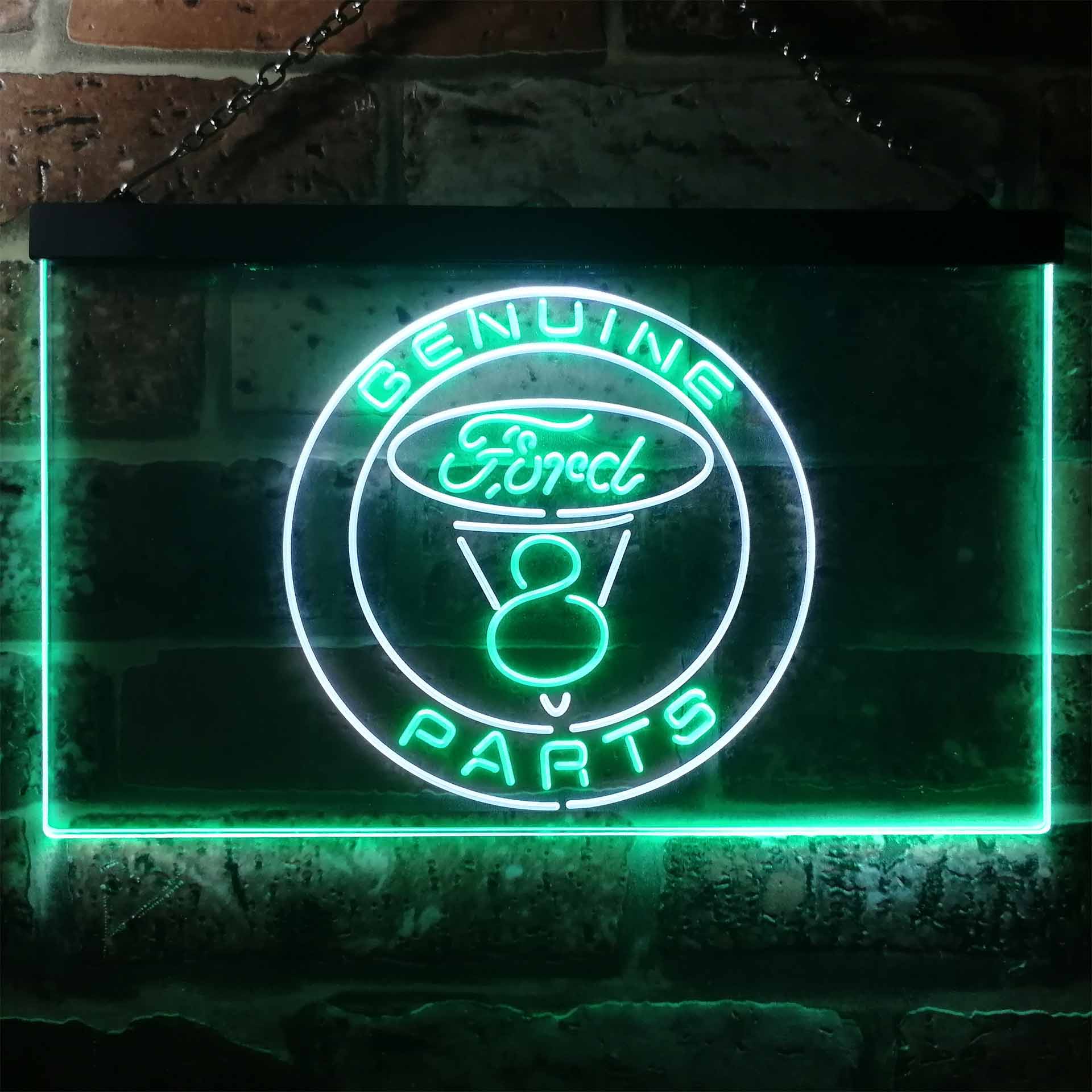 Genuine Ford Parts V8 Neon-Like LED Sign