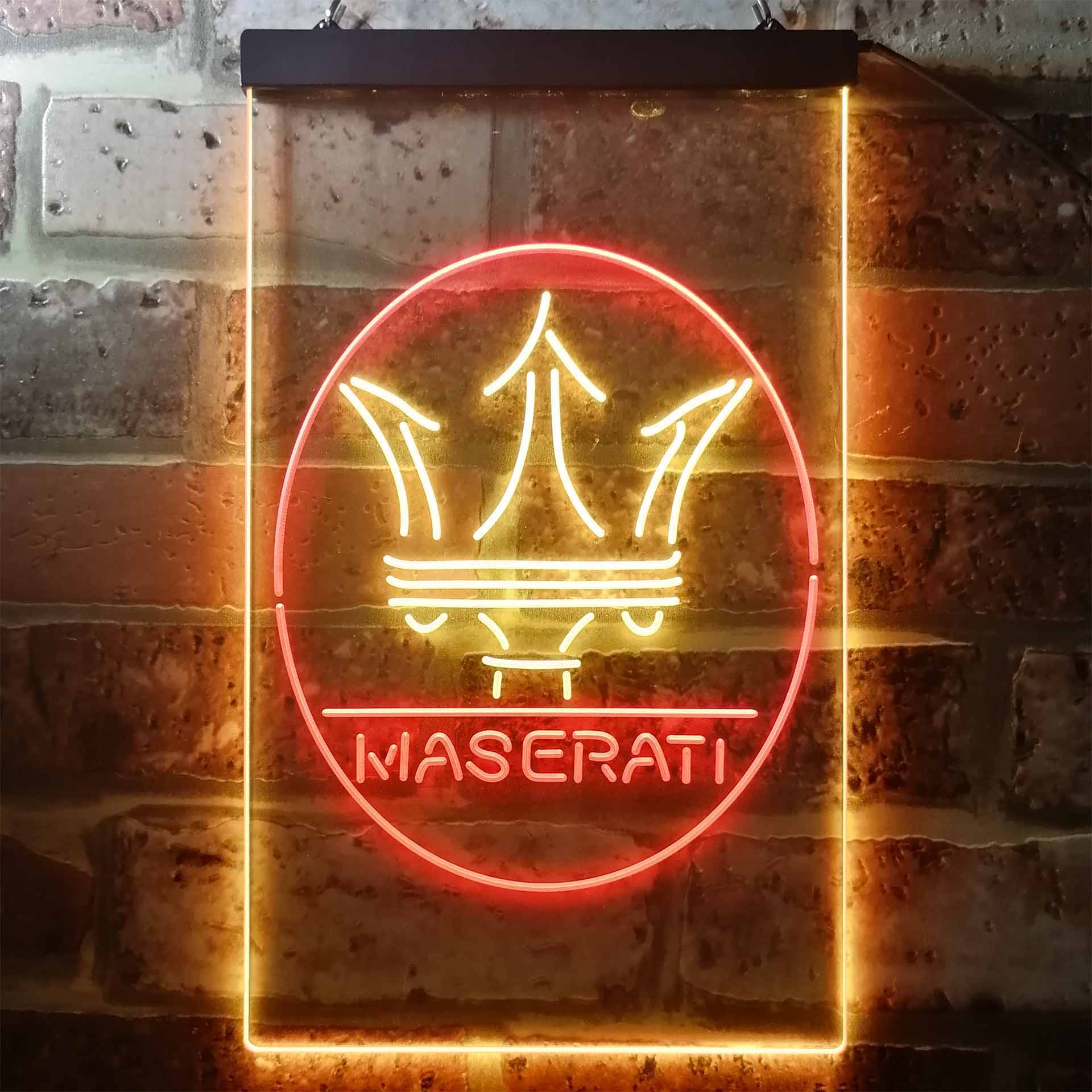 Maserati Game Room Neon-Like LED Sign