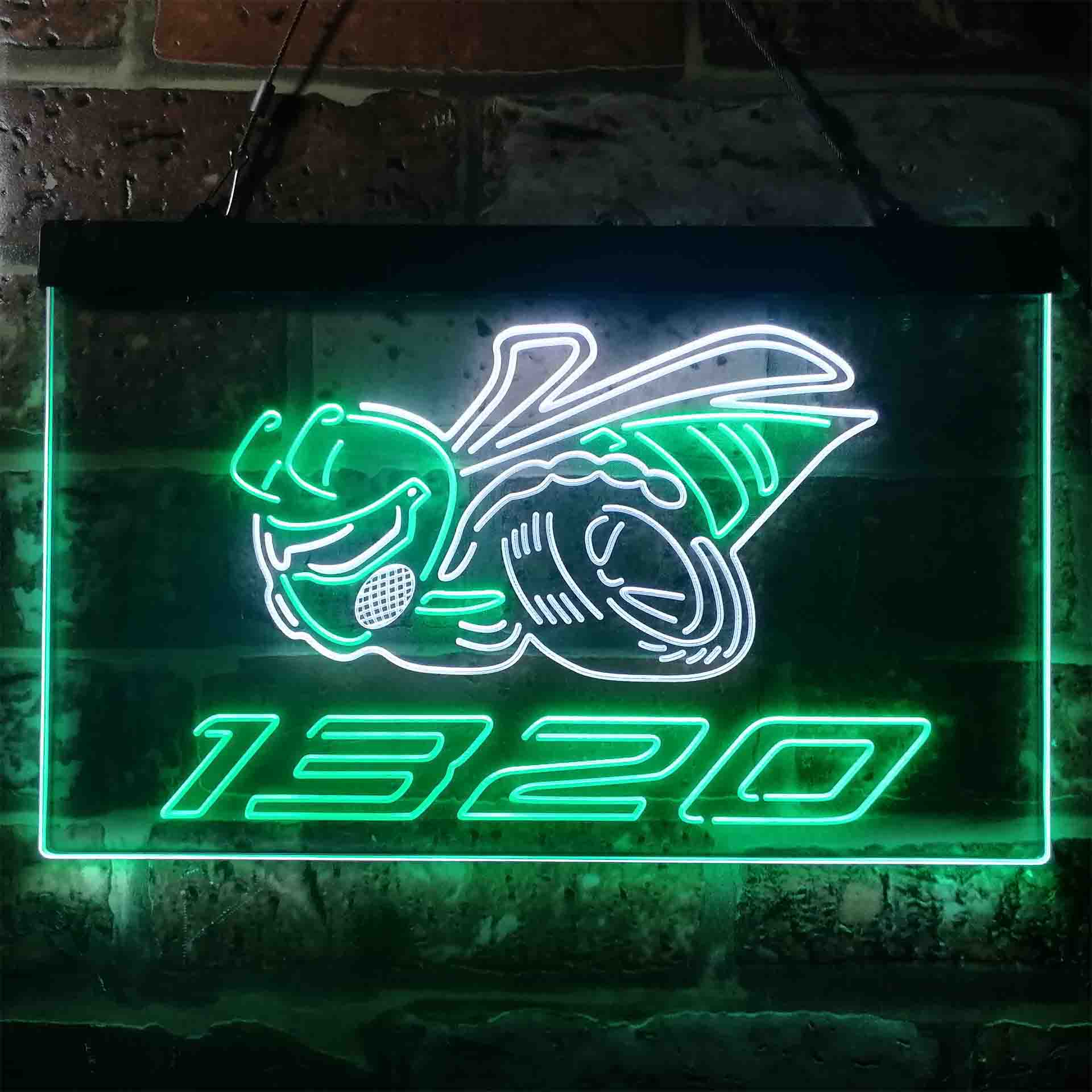Dodge Challenger Angry Bee 1320 Neon LED Sign