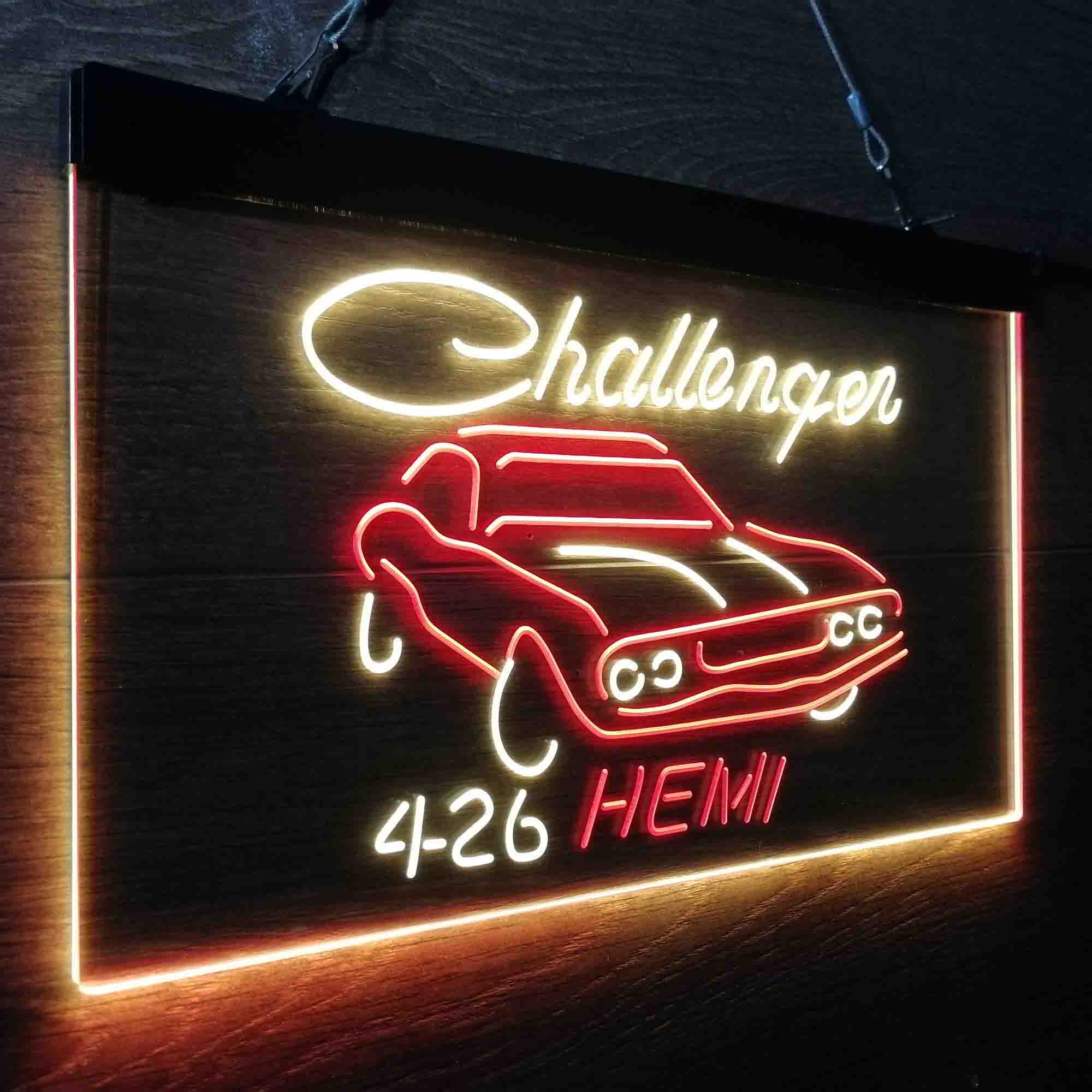 Challenger Dodge 426 Hemi Neon-Like LED Sign - ProLedSign