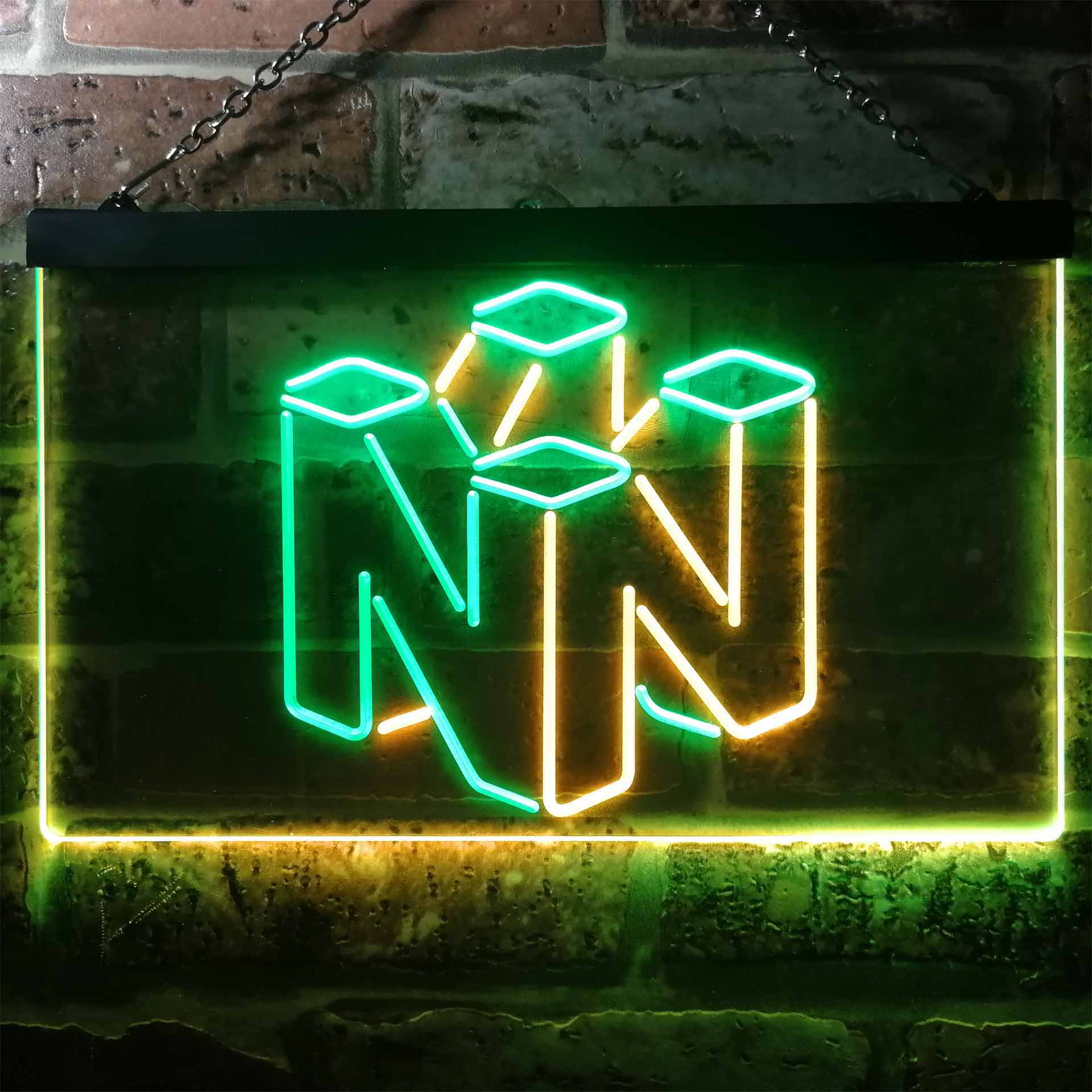 Nin tendo 64 Game Room Neon-Like LED Sign