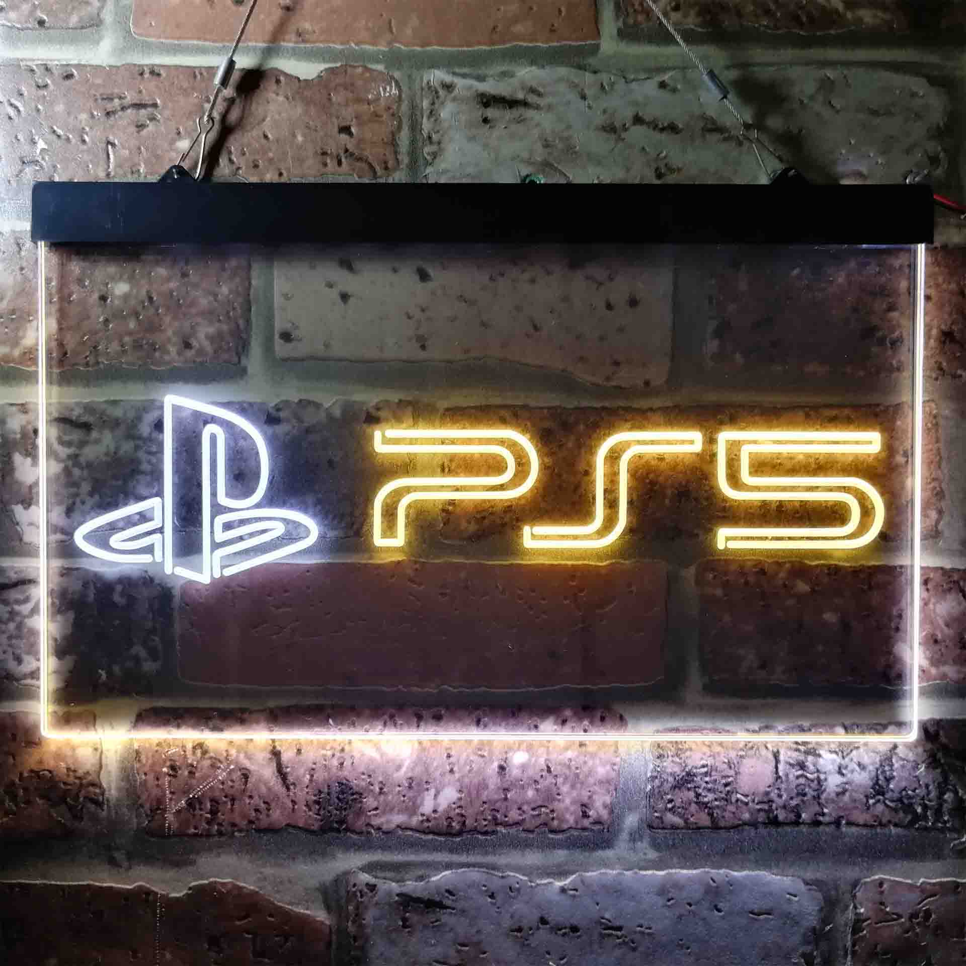 PS5 Playstation 5 Game Room Neon-Like LED Sign