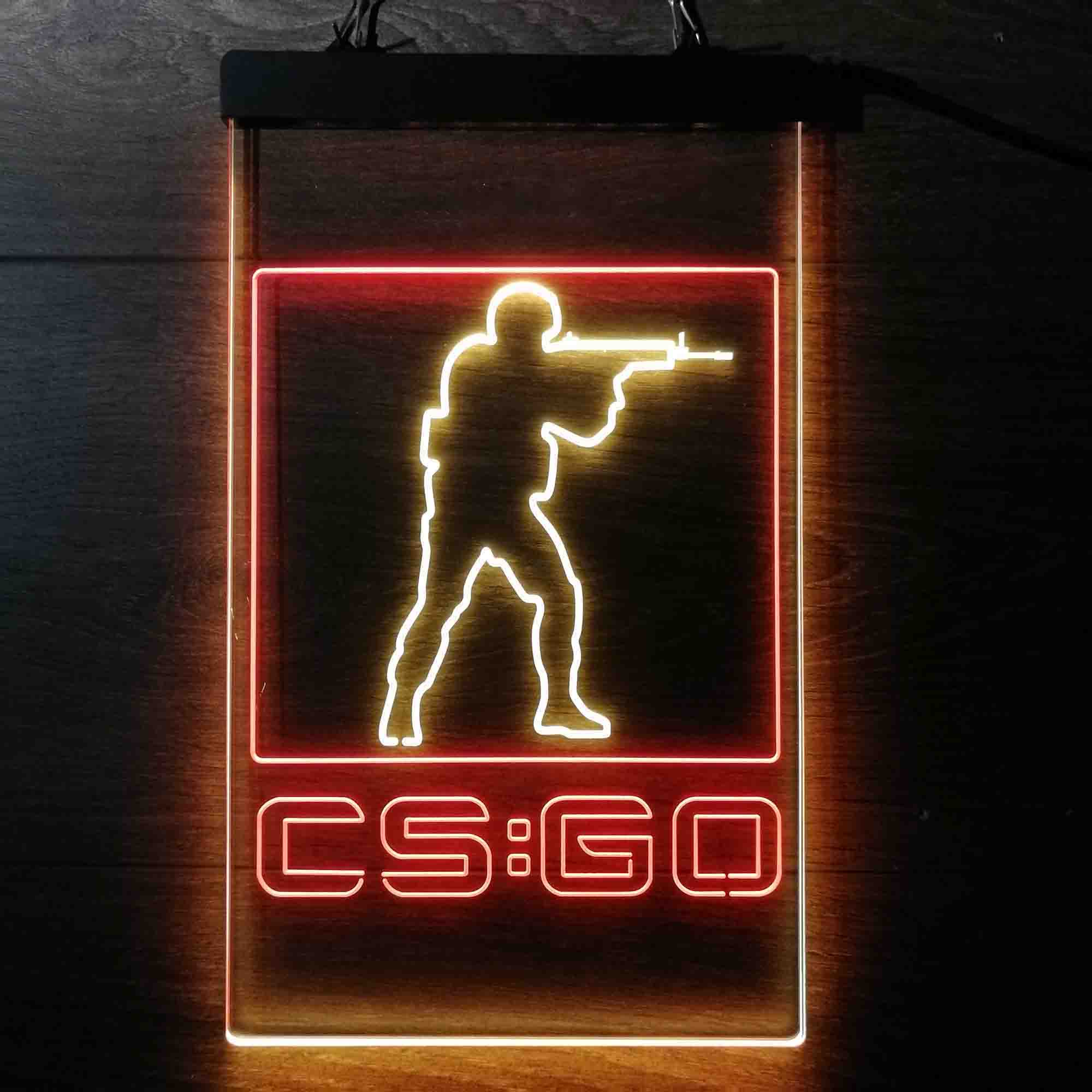Cs:Go Counter Strike Game Room Neon Light LED Sign
