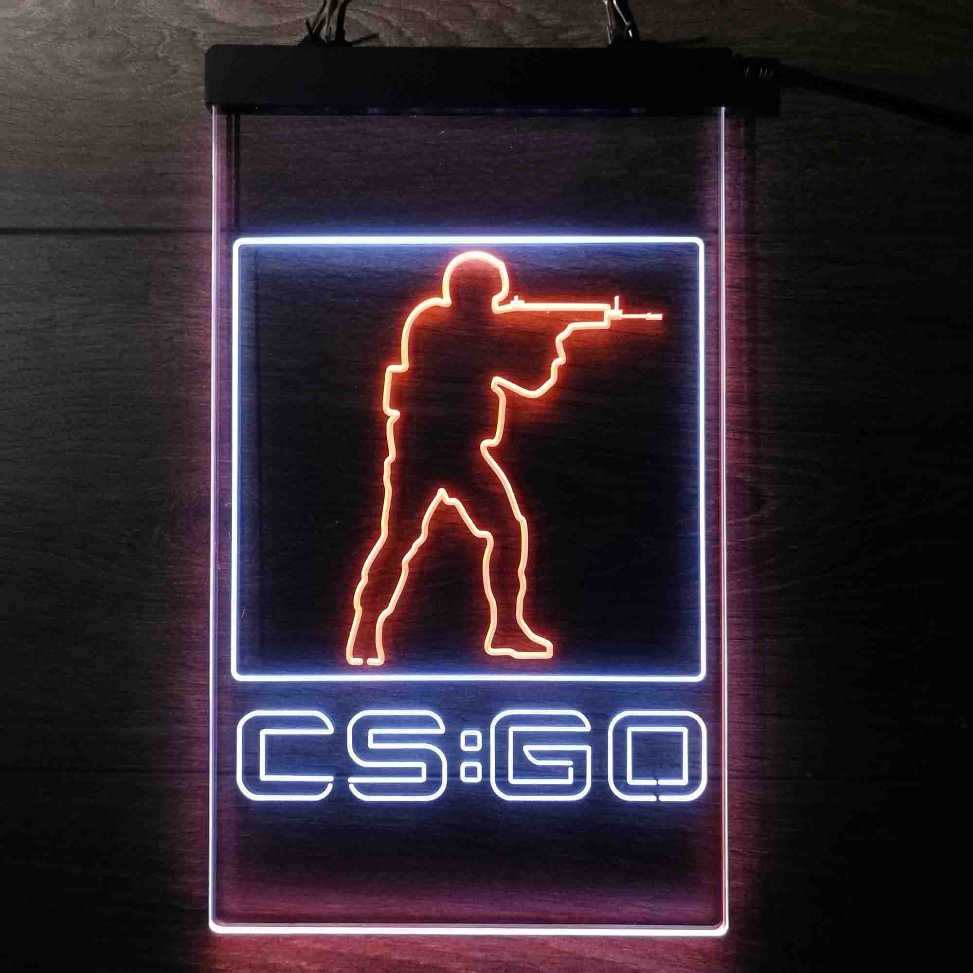 Cs:Go Counter Strike Game Room Neon Light LED Sign
