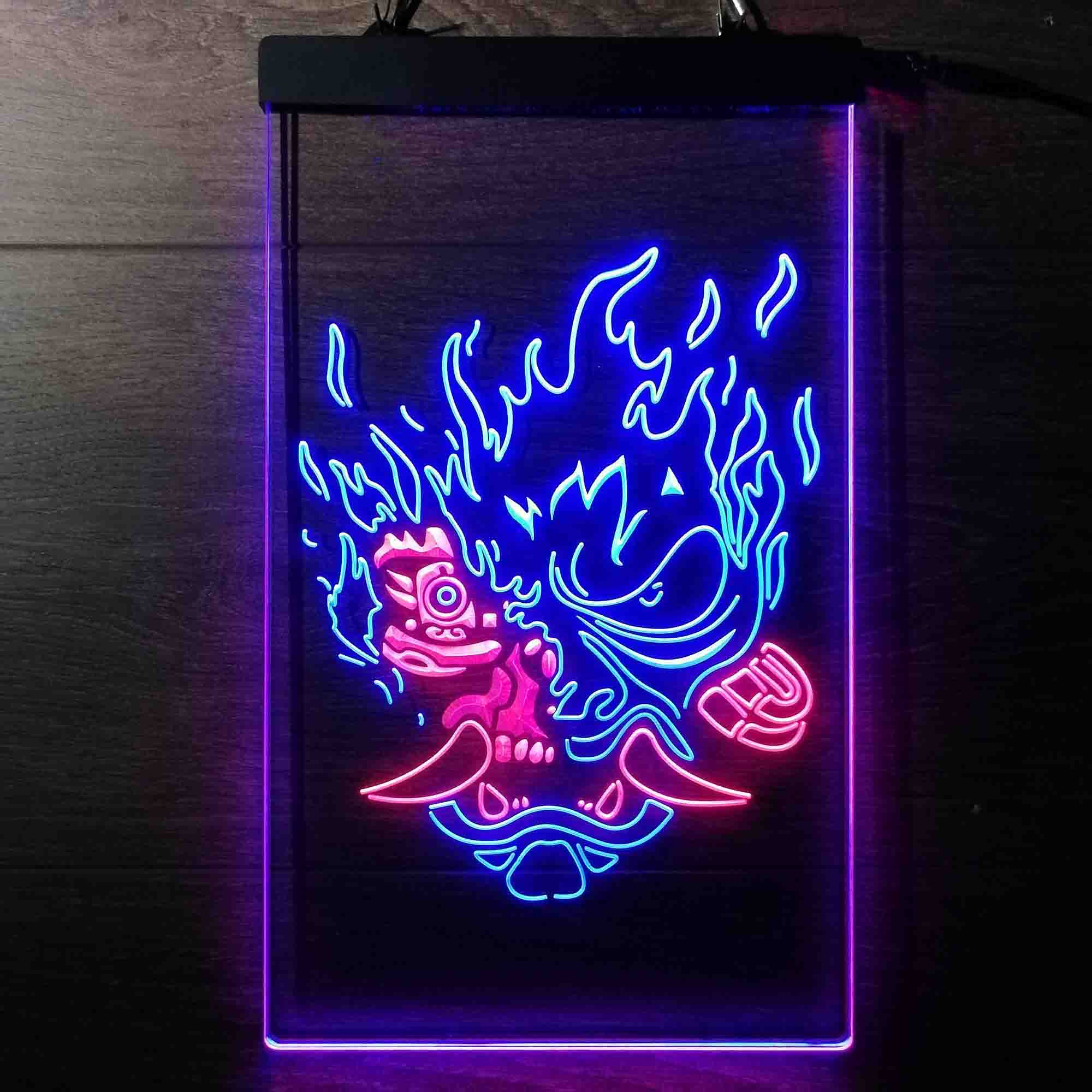 Cyberpunk 2077 Samurai Game Room Neon Light LED Sign