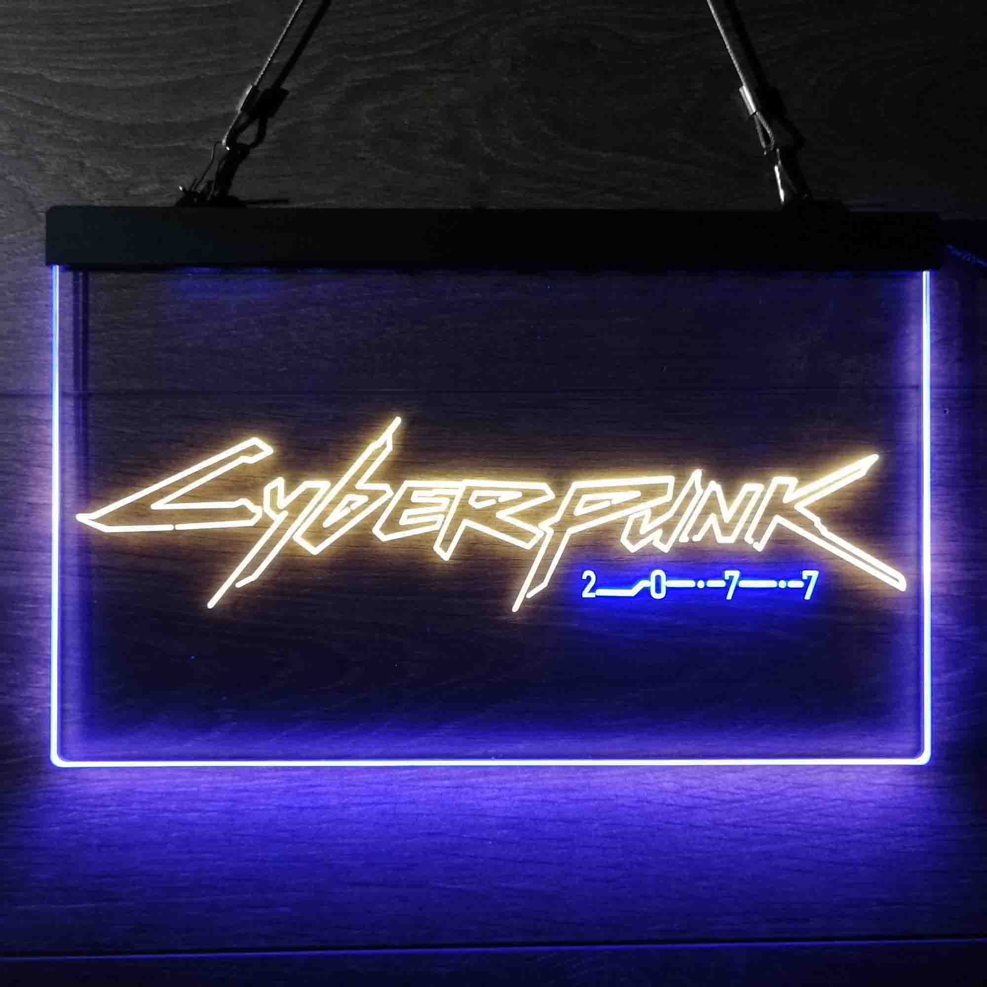 Cyberpunk 2077 Game Room Neon Light LED Sign