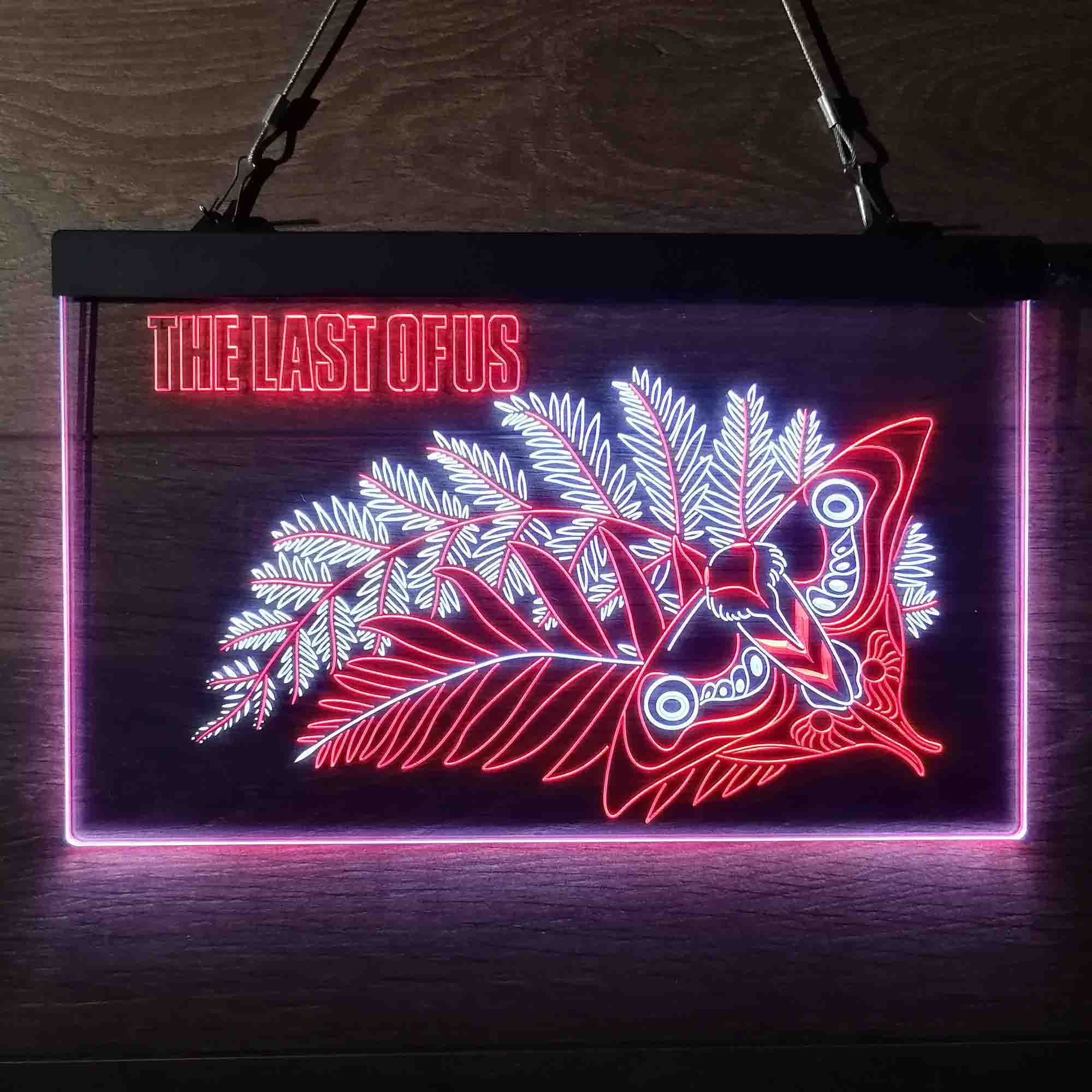 The Last of Us Ellie's Tattoo Game Room Neon Light LED Sign Birthday