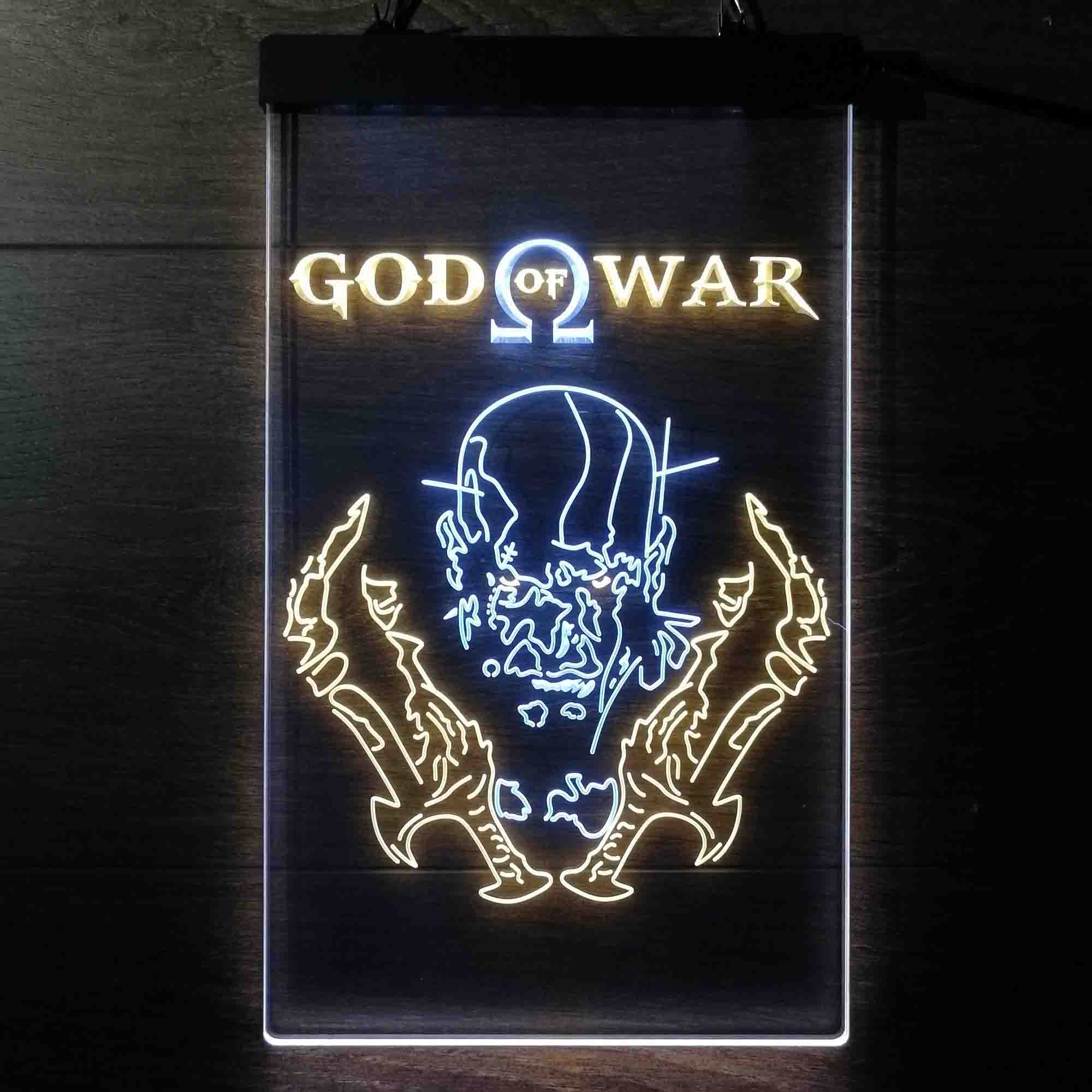God of War Krato Game Room Neon Light LED Sign