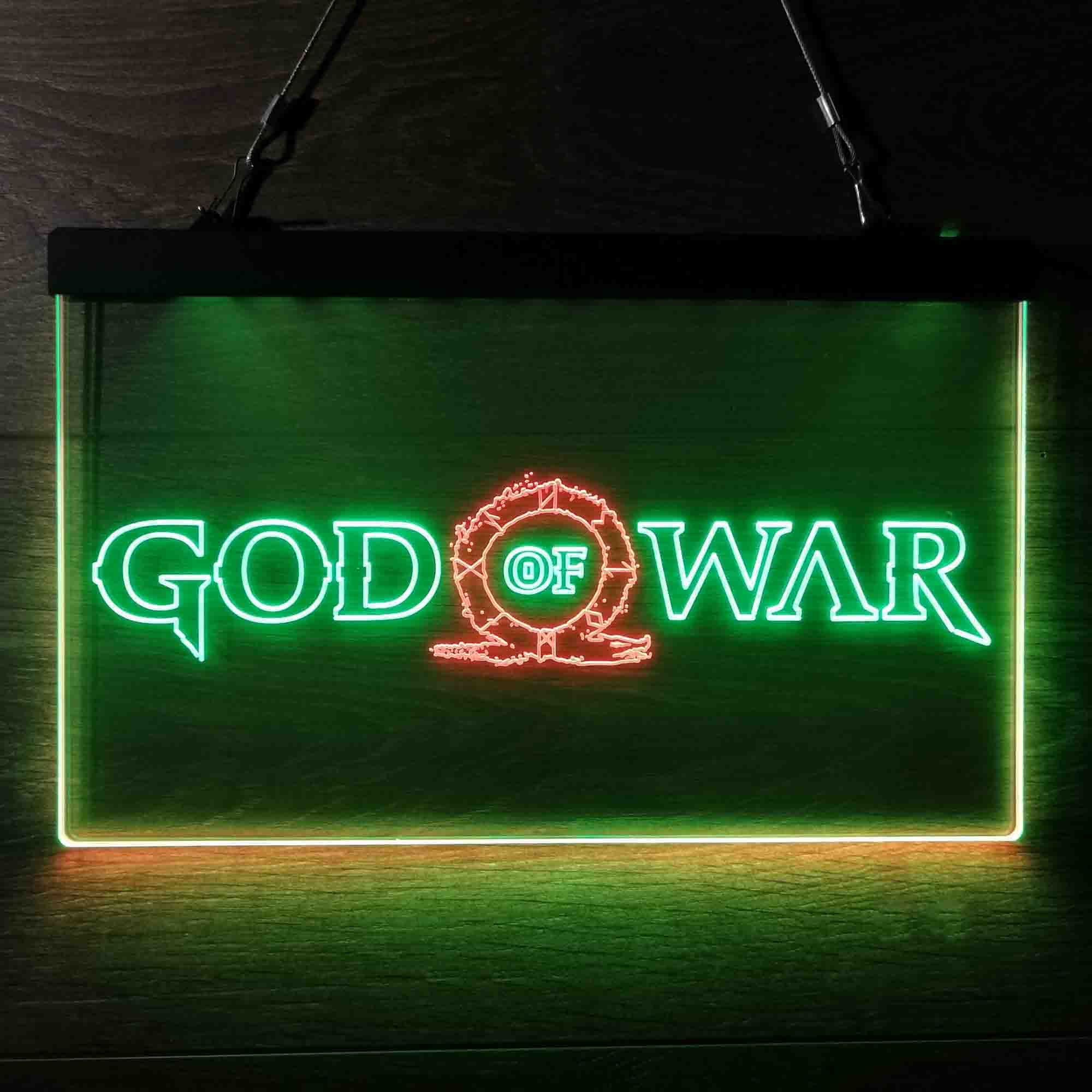 God of War Game Room Neon Light LED Sign