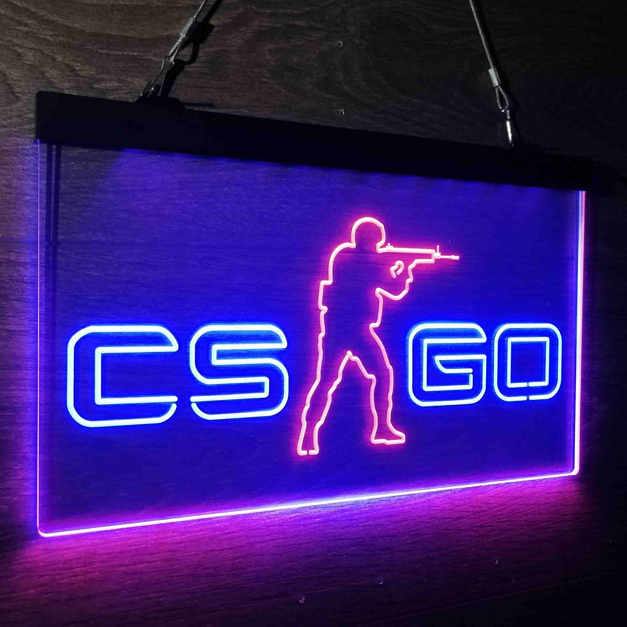 Cs Go Counter Strike Game Room Neon Light LED Sign