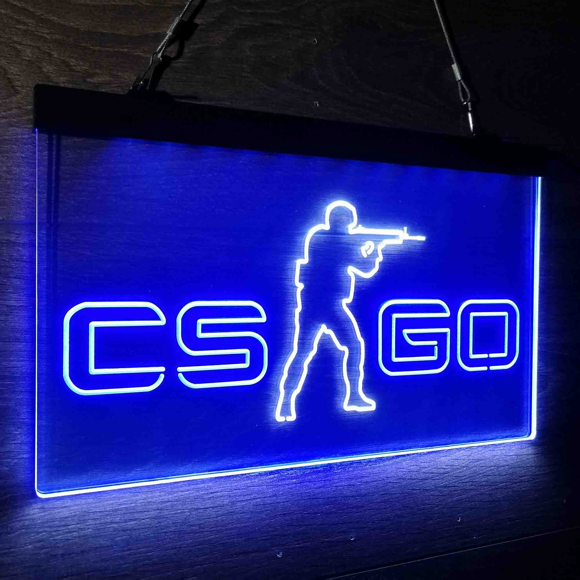 Cs Go Counter Strike Game Room Neon Light LED Sign