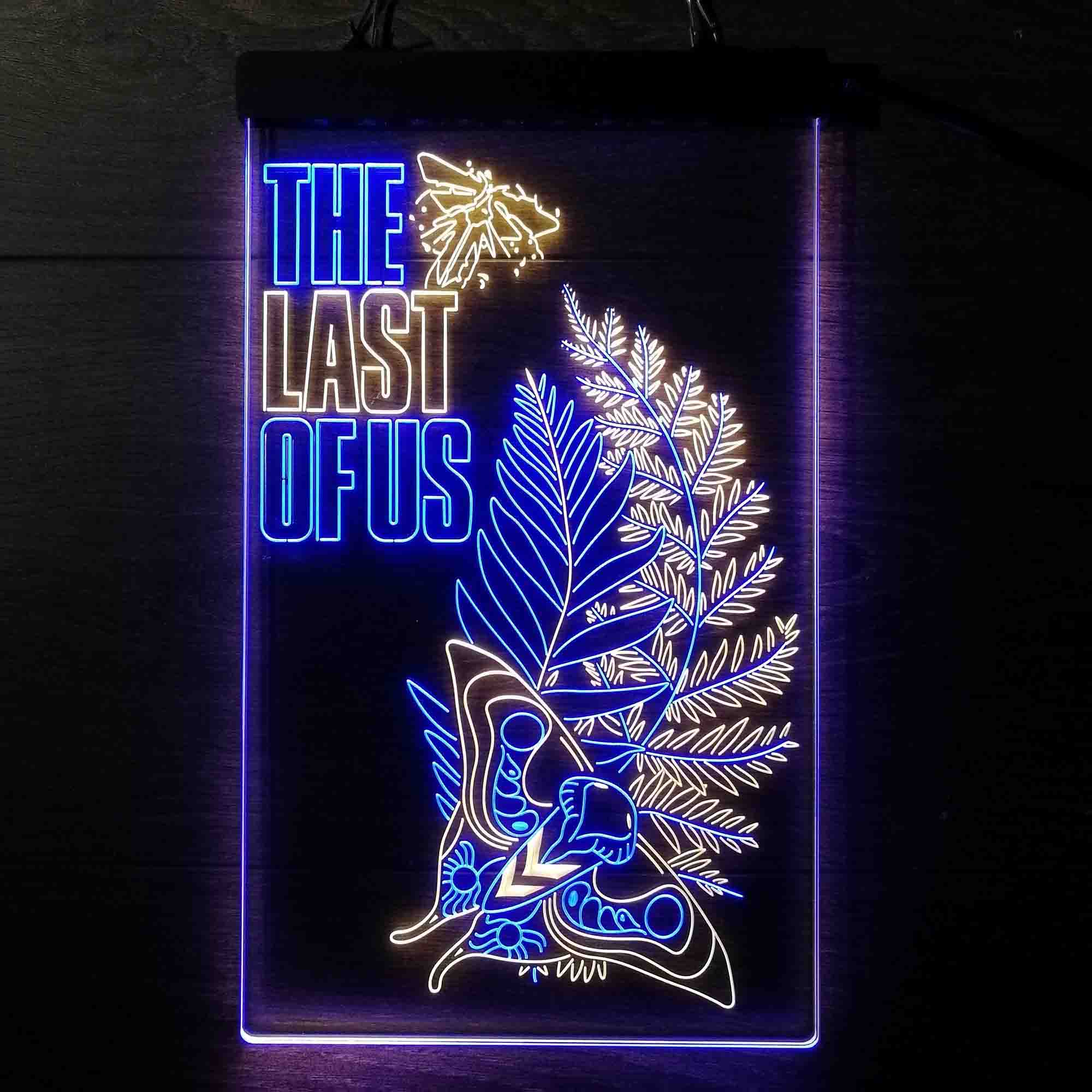The Last of Us Ellie's Tattoo Game Room Neon Light LED Sign