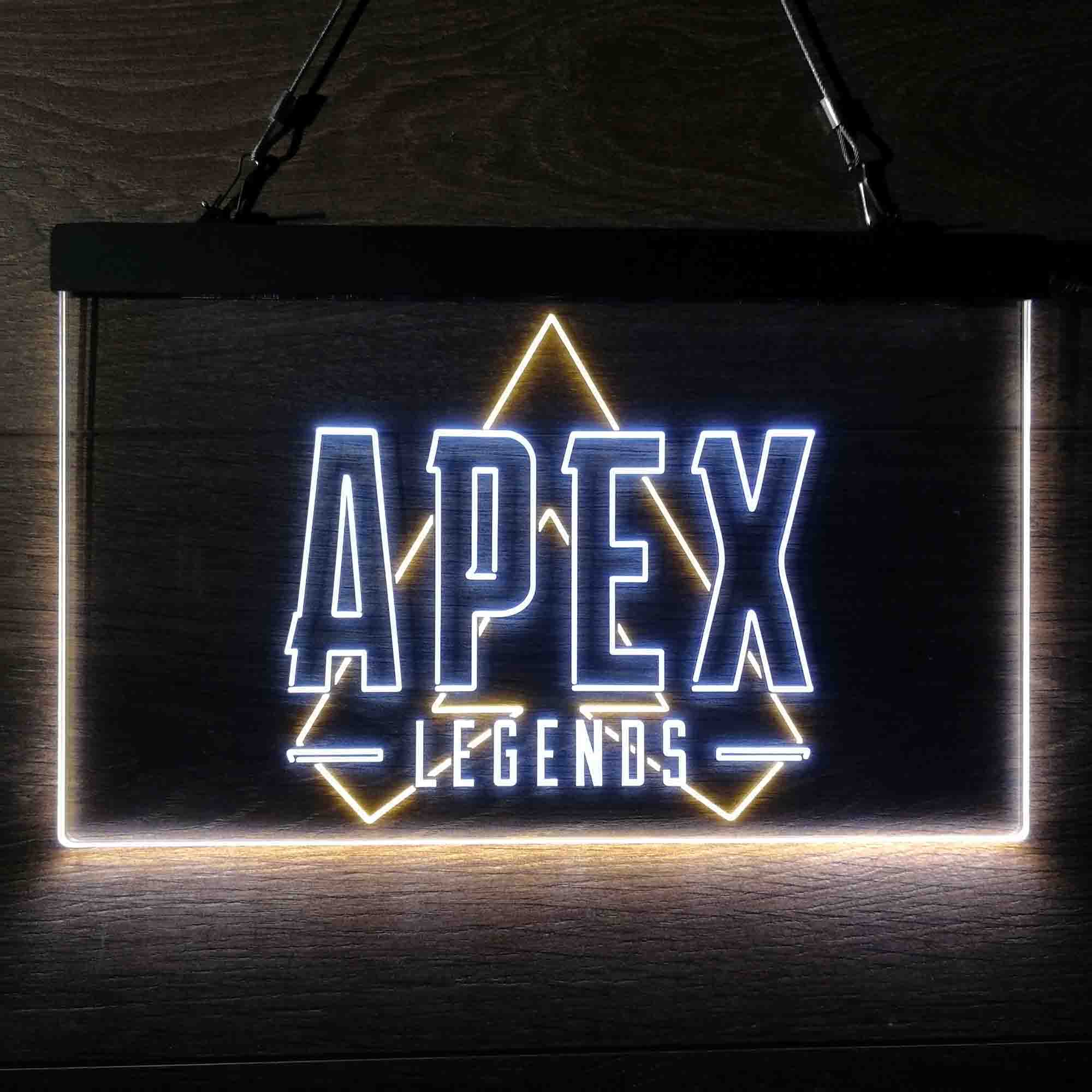 A friend asked me to make the Apex Legends logo with LED lights on it. I  think it turned out well? Thought you'll would enjoy this. : r/apexlegends