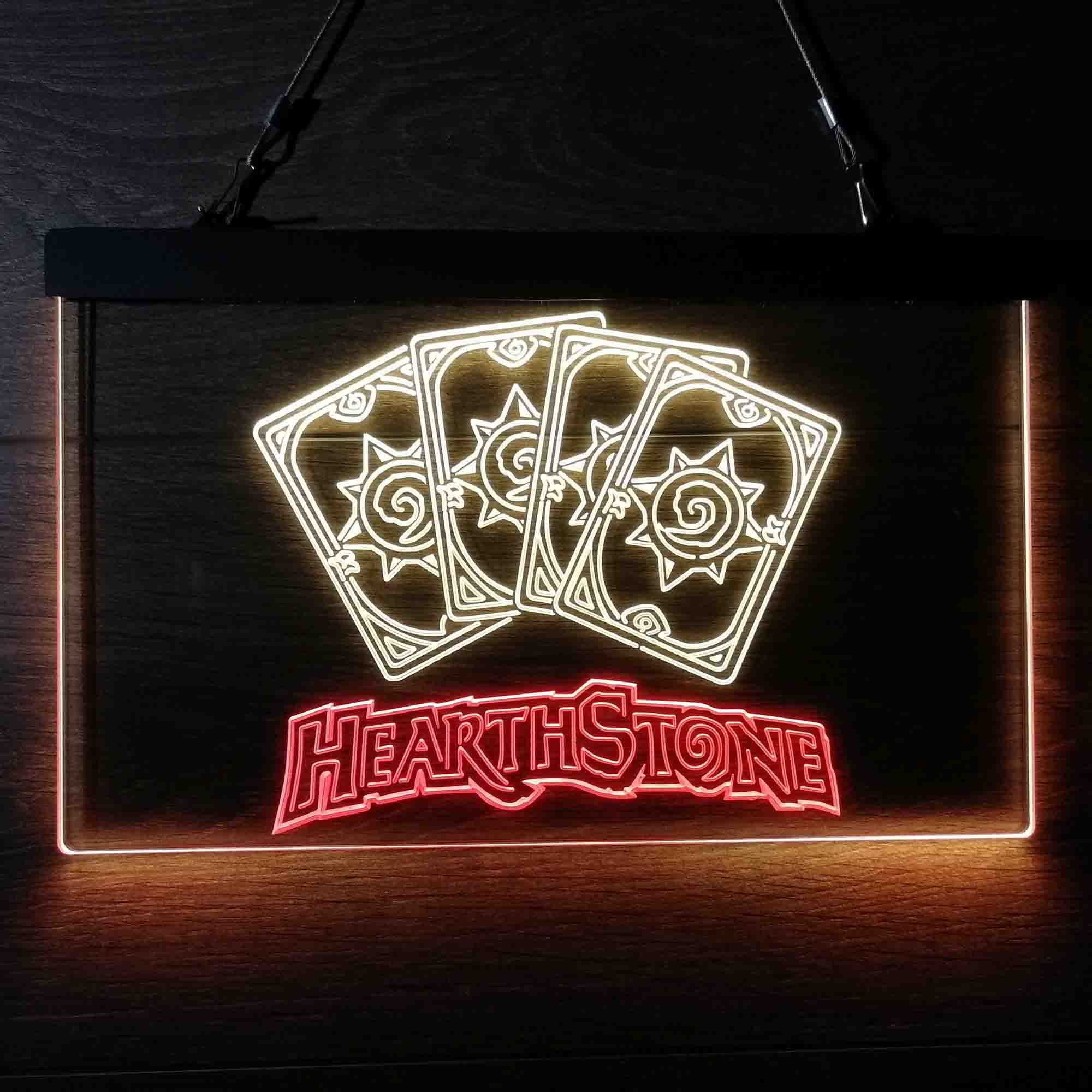 Hearthstone Card Backs Game Room Neon Light LED Sign