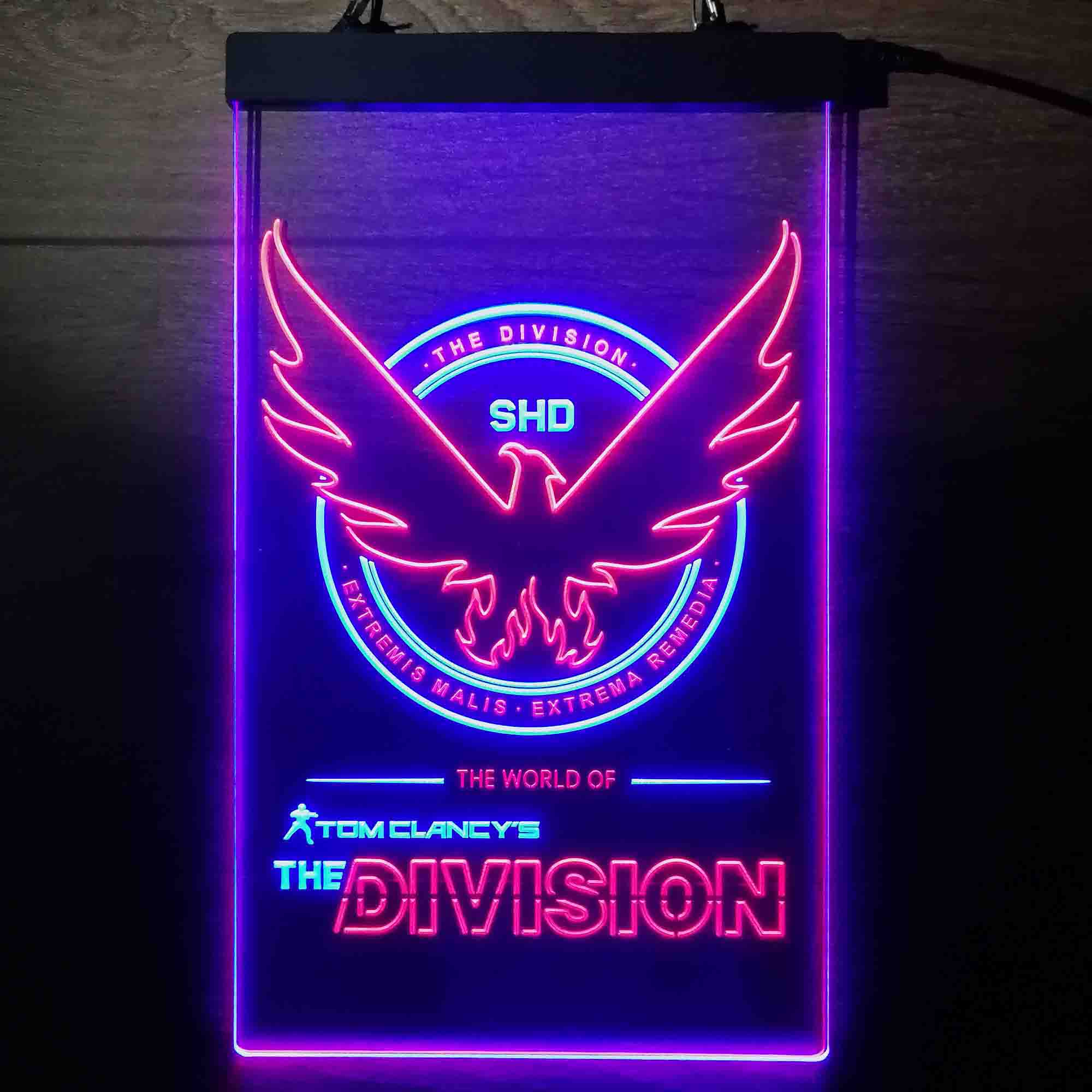 Tom Clancy's the Division Game Room Neon Light LED Sign