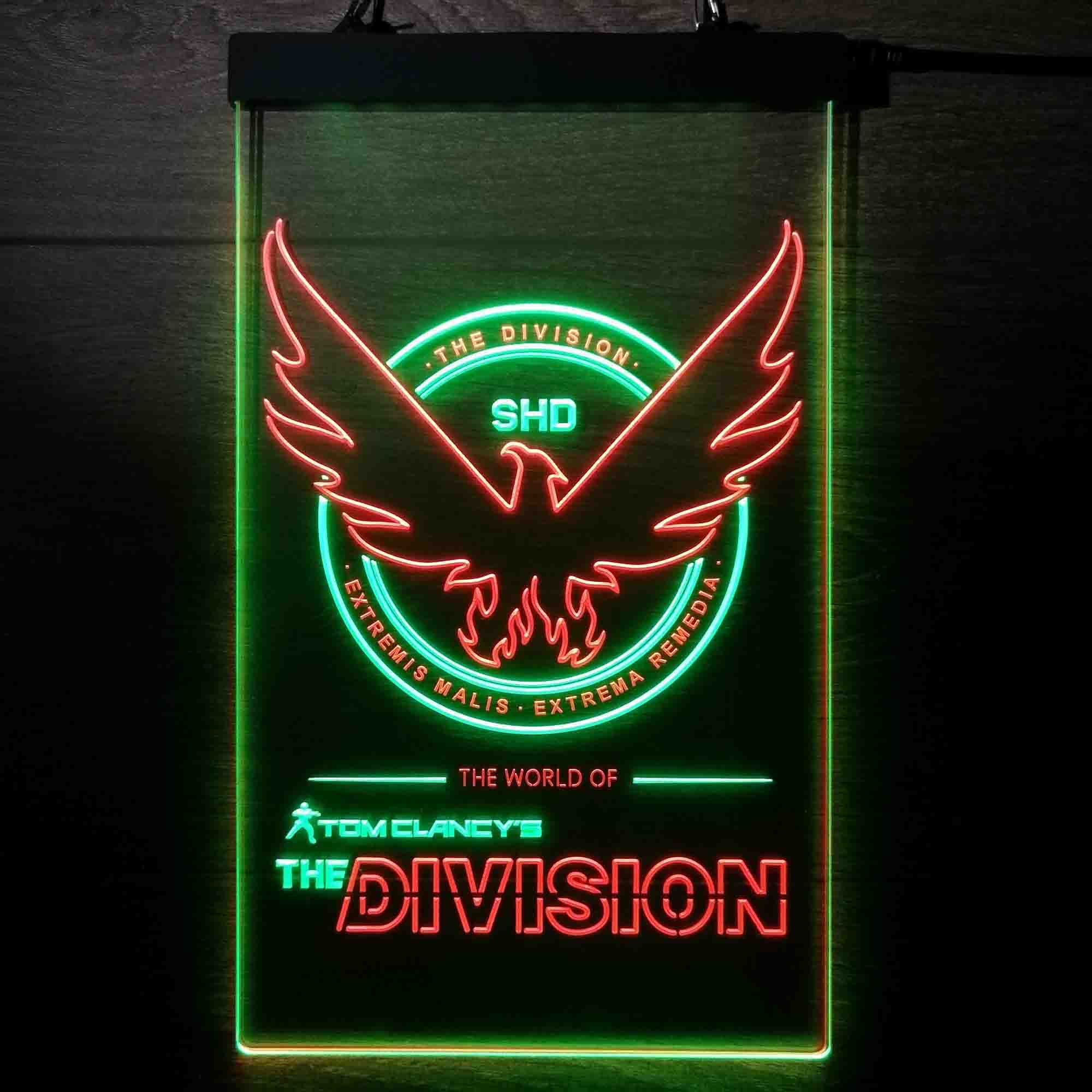 Tom Clancy's the Division Game Room Neon Light LED Sign
