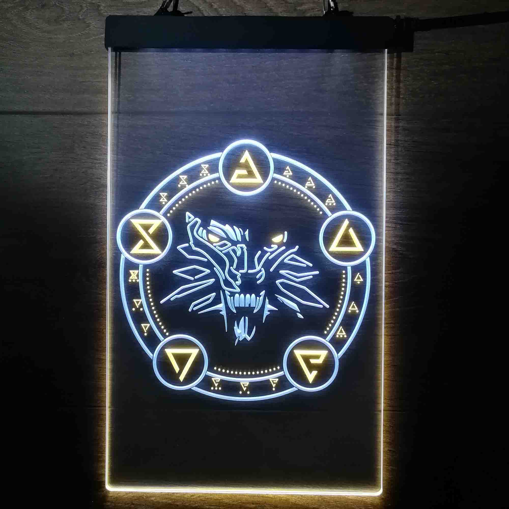 The Witcher Wolf Game Room Neon Light LED Sign