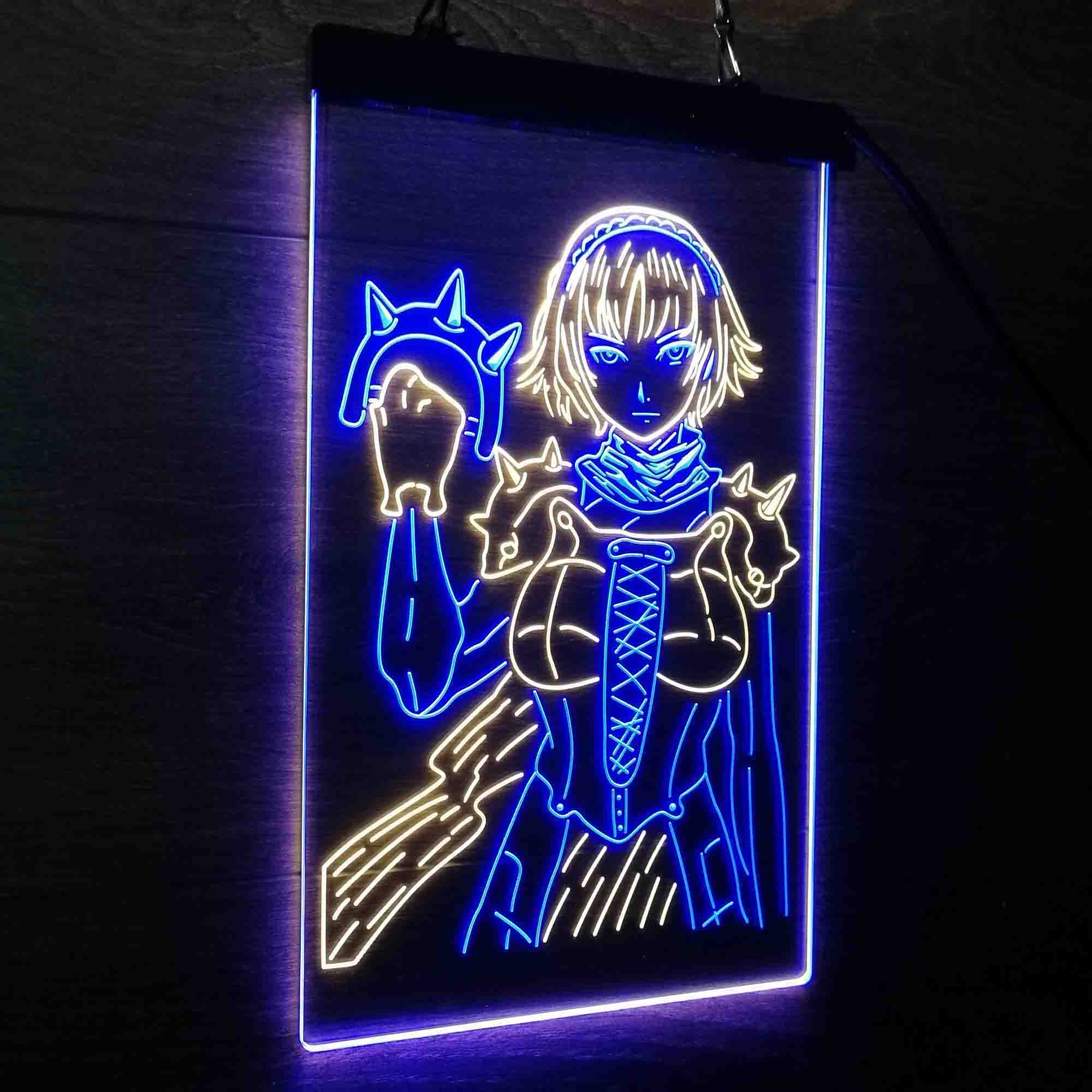 Makoto Niijima Persona 5 Game Room Neon Light LED Sign