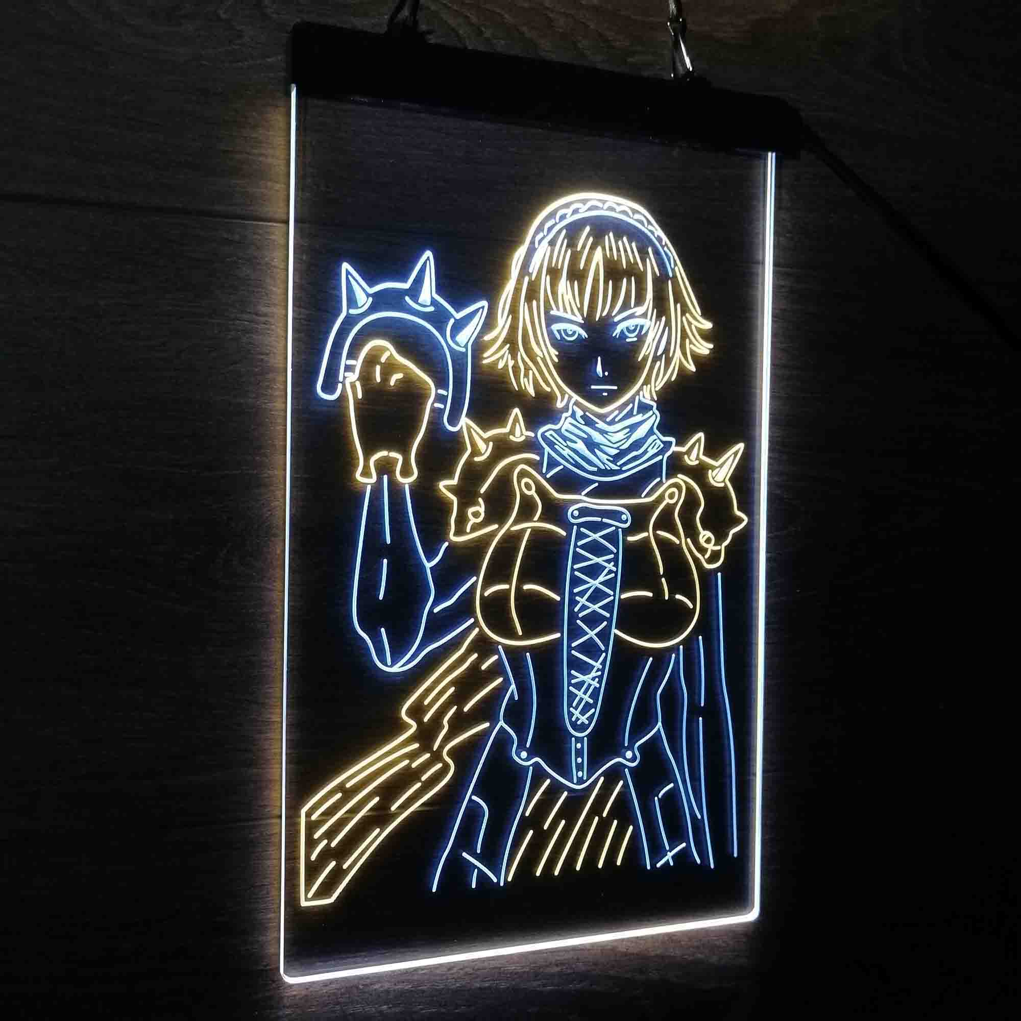 Makoto Niijima Persona 5 Game Room Neon Light LED Sign
