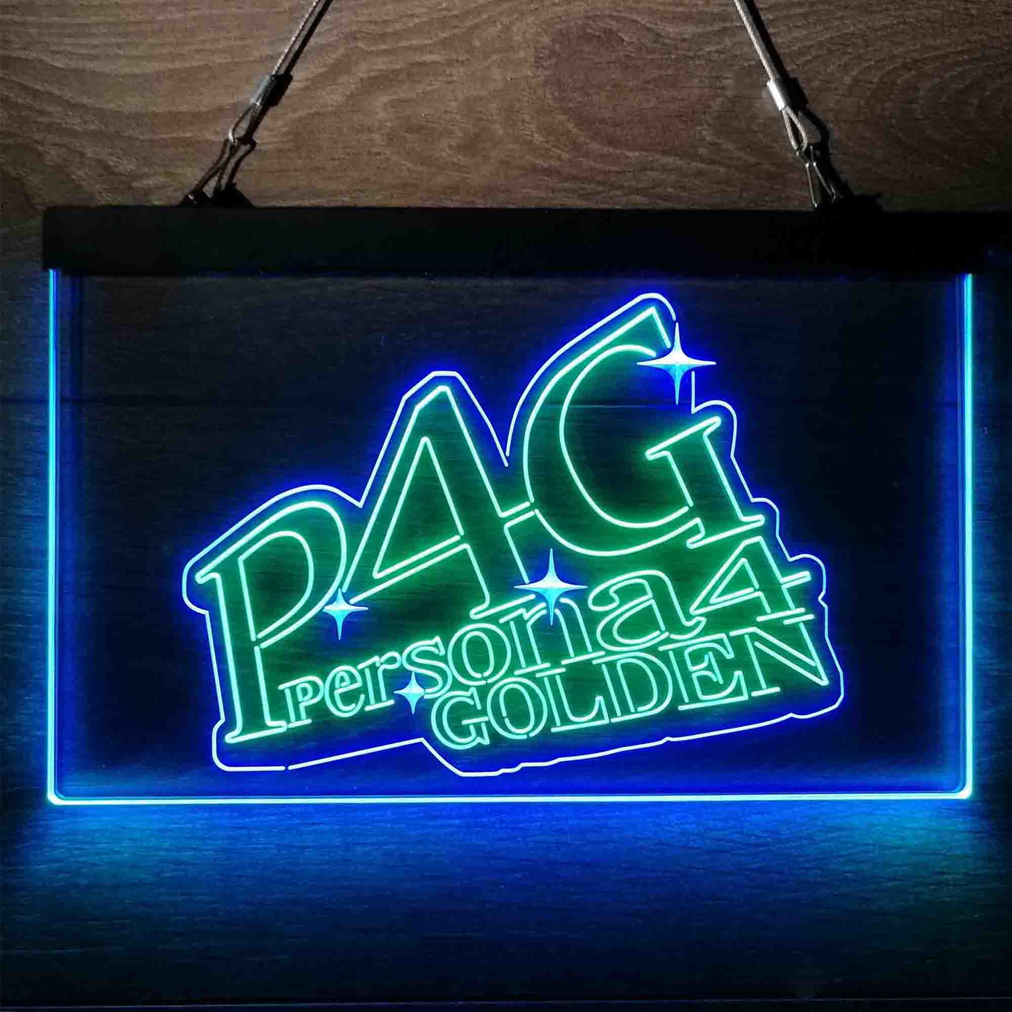 Persona 4 Golden Game Room Neon Light LED Sign