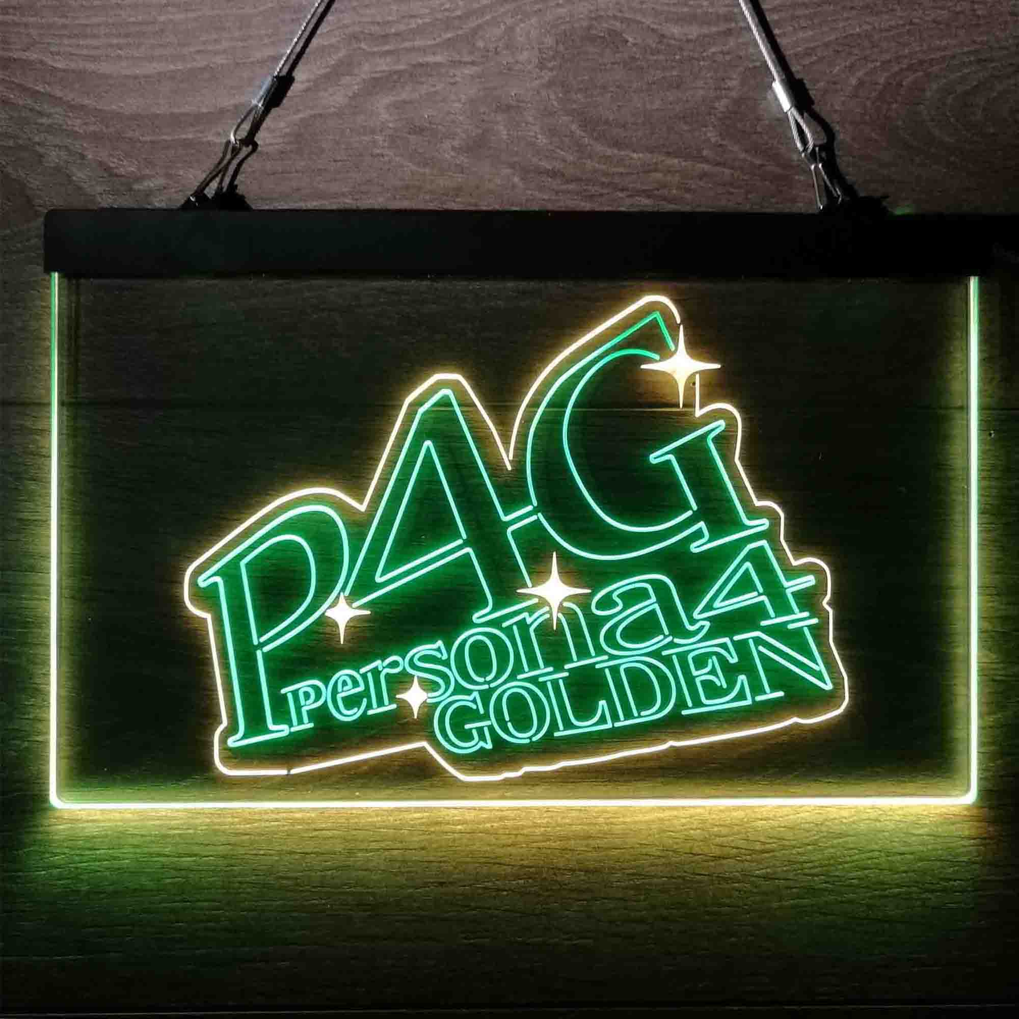 Persona 4 Golden Game Room Neon Light LED Sign