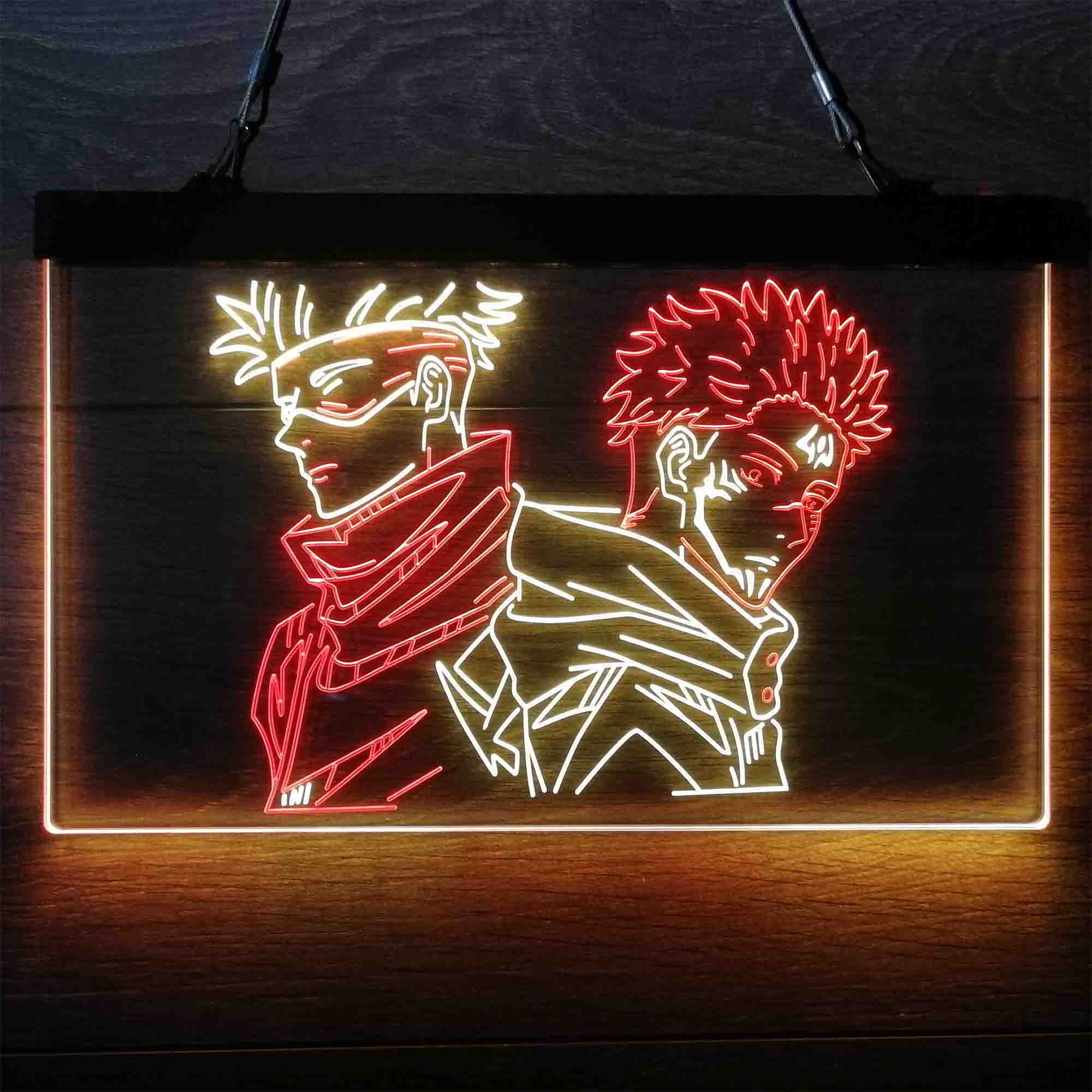 Jujutsu Kaisen Satoru Gojo Sukuna Game Room Neon-Like LED Sign