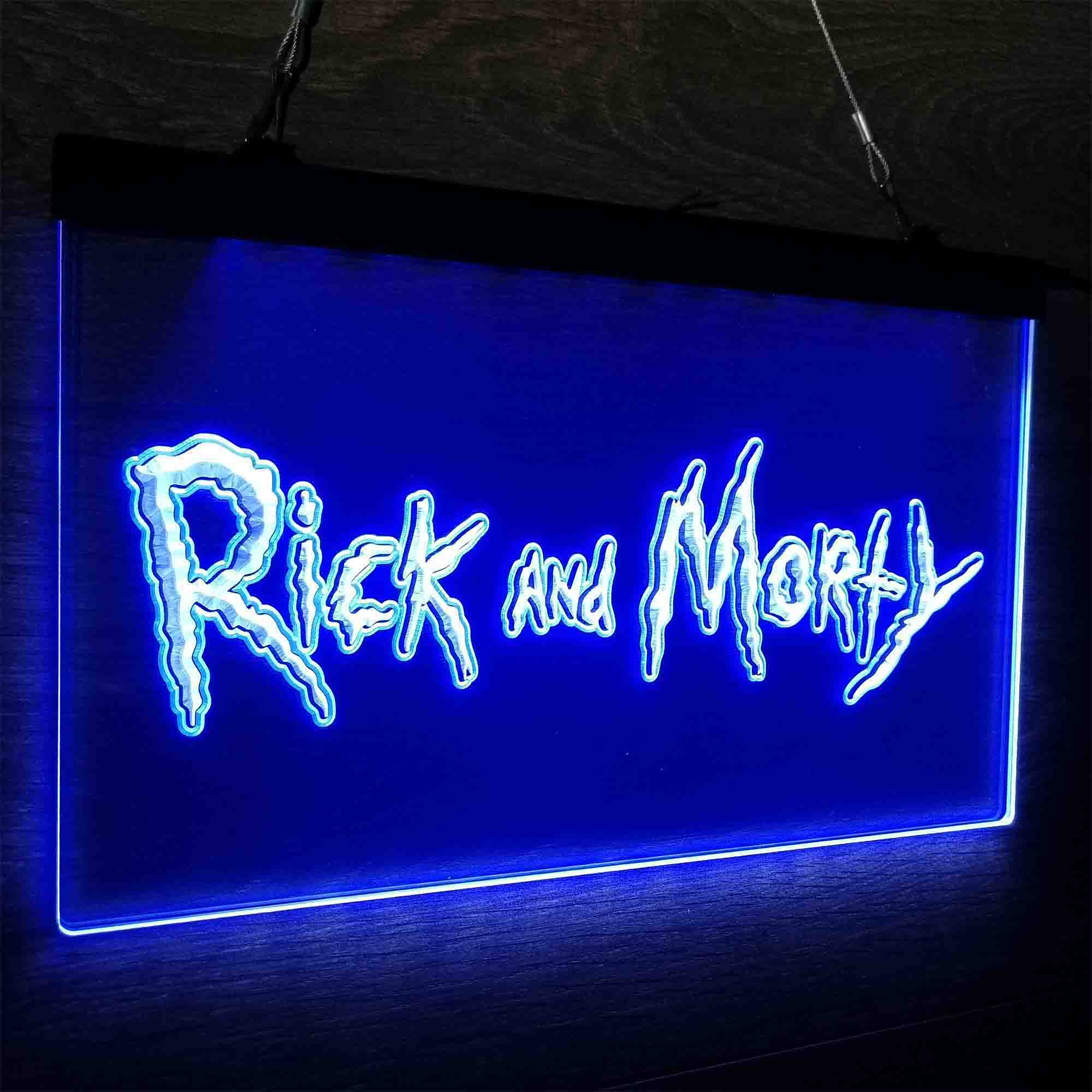 Rick And Morty Game Room Neon-Like LED Sign