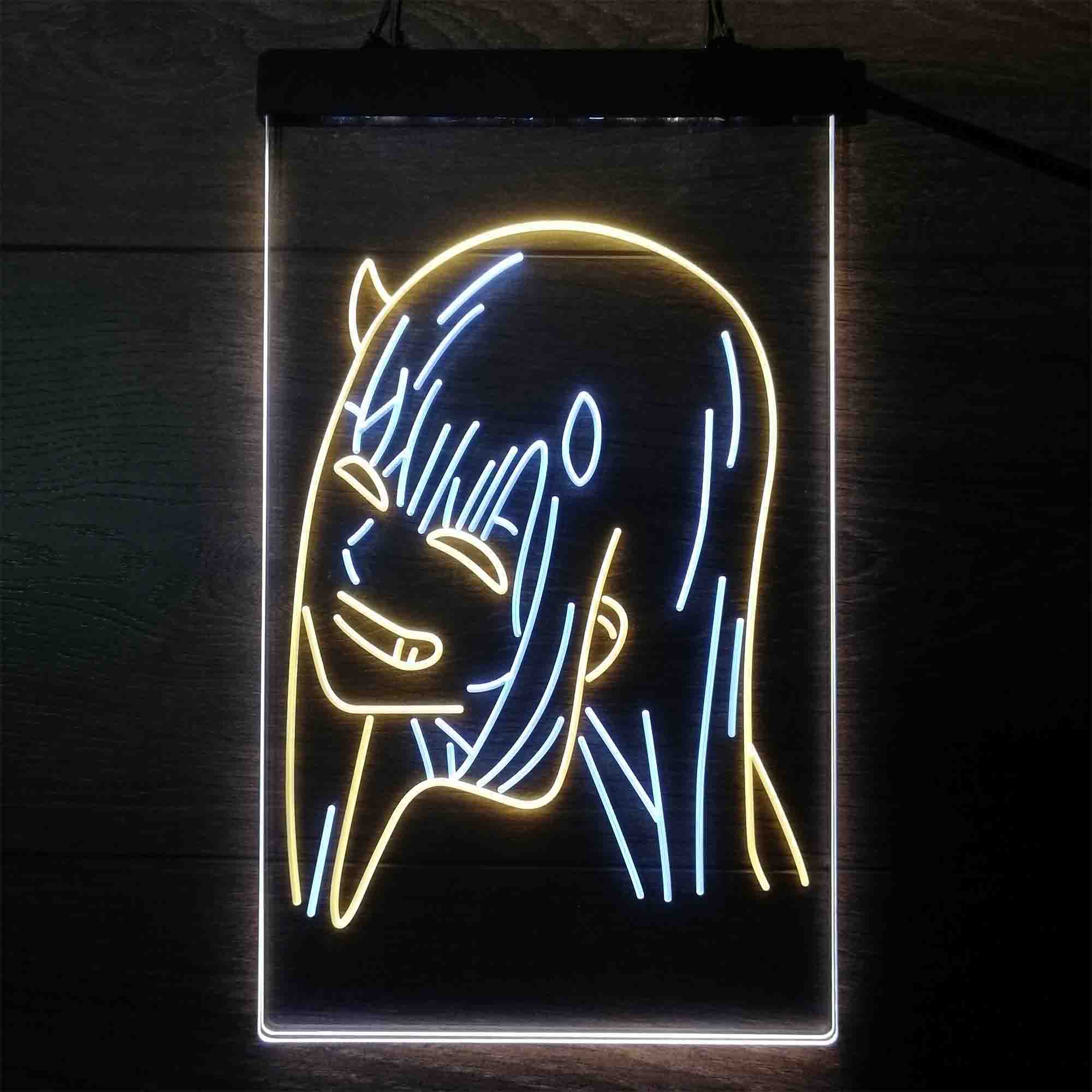 Zero Two Game Room Neon-Like LED Sign