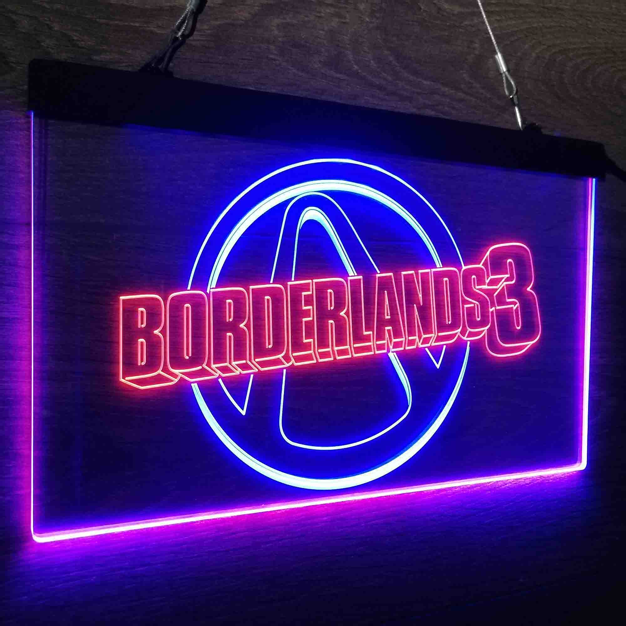 Borderlands 3 Game Room Neon-Like LED Sign