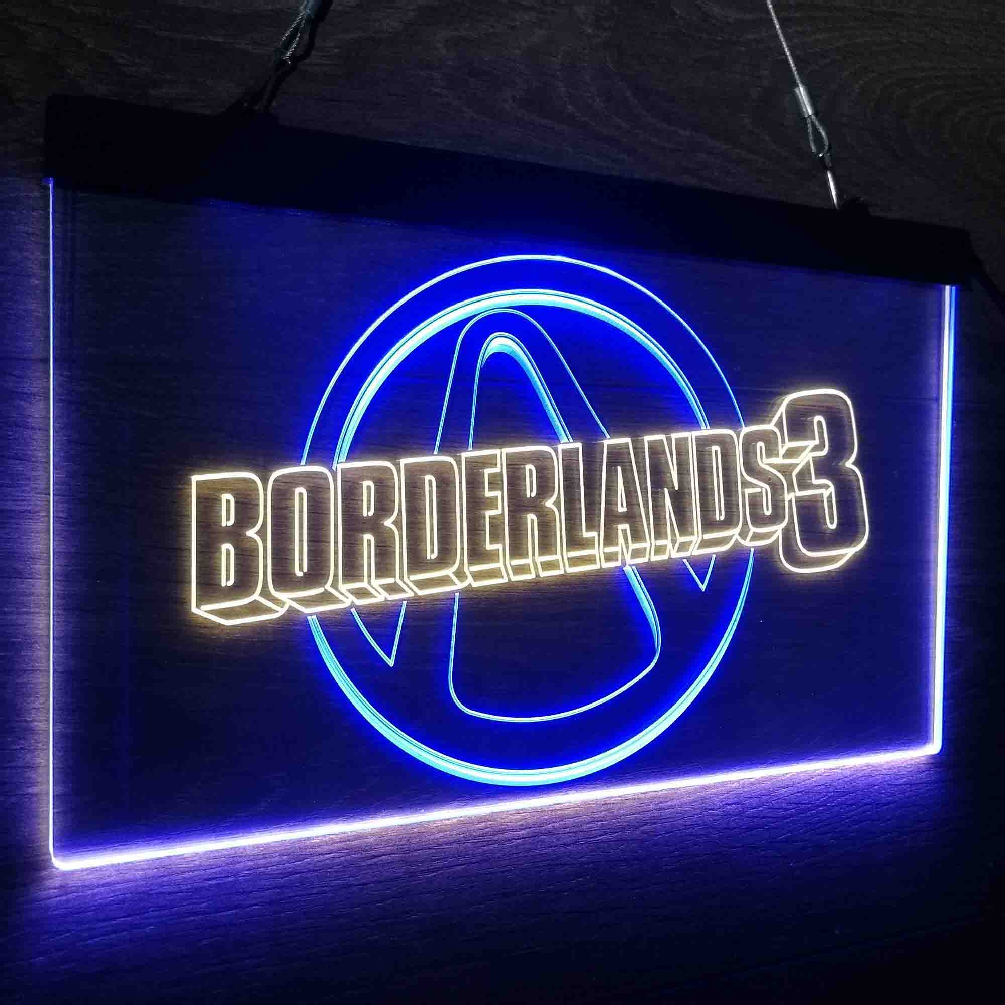 Borderlands 3 Game Room Neon-Like LED Sign