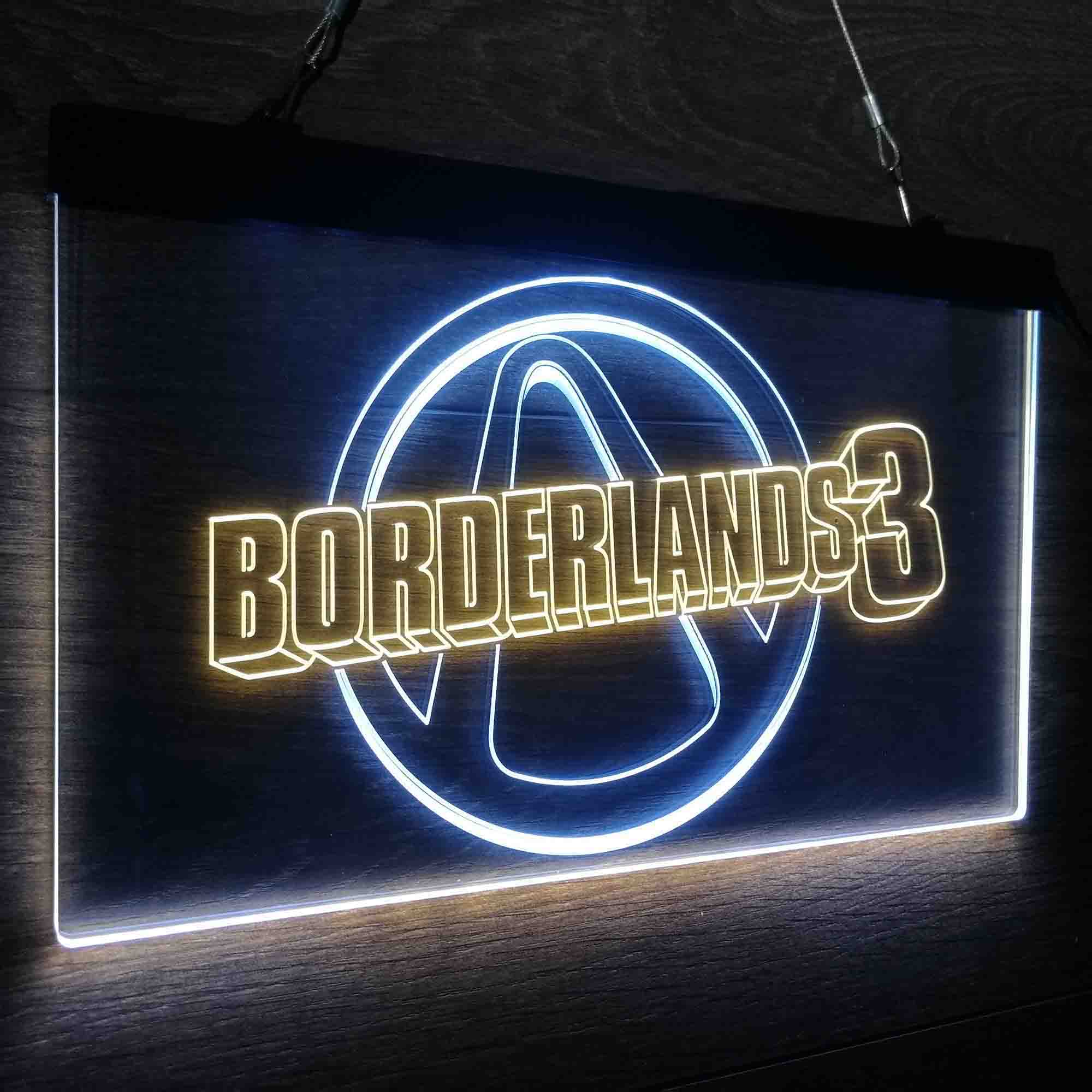 Borderlands 3 Game Room Neon-Like LED Sign