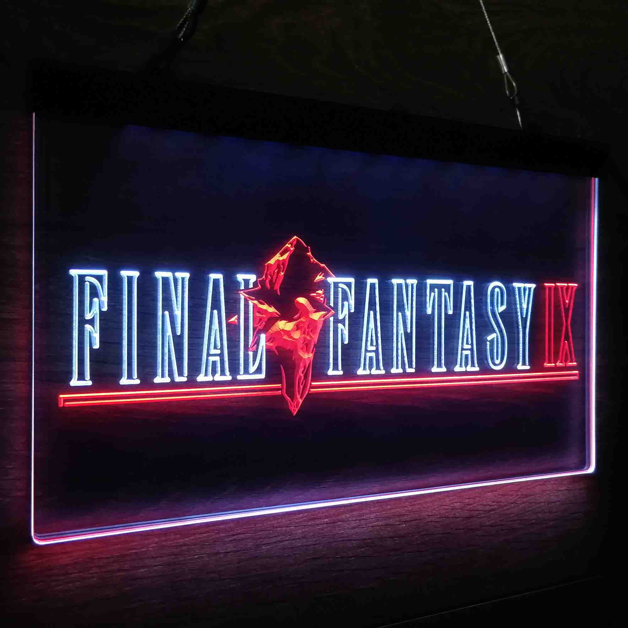 Final Fantasy IX Game Room Neon-Like LED Sign