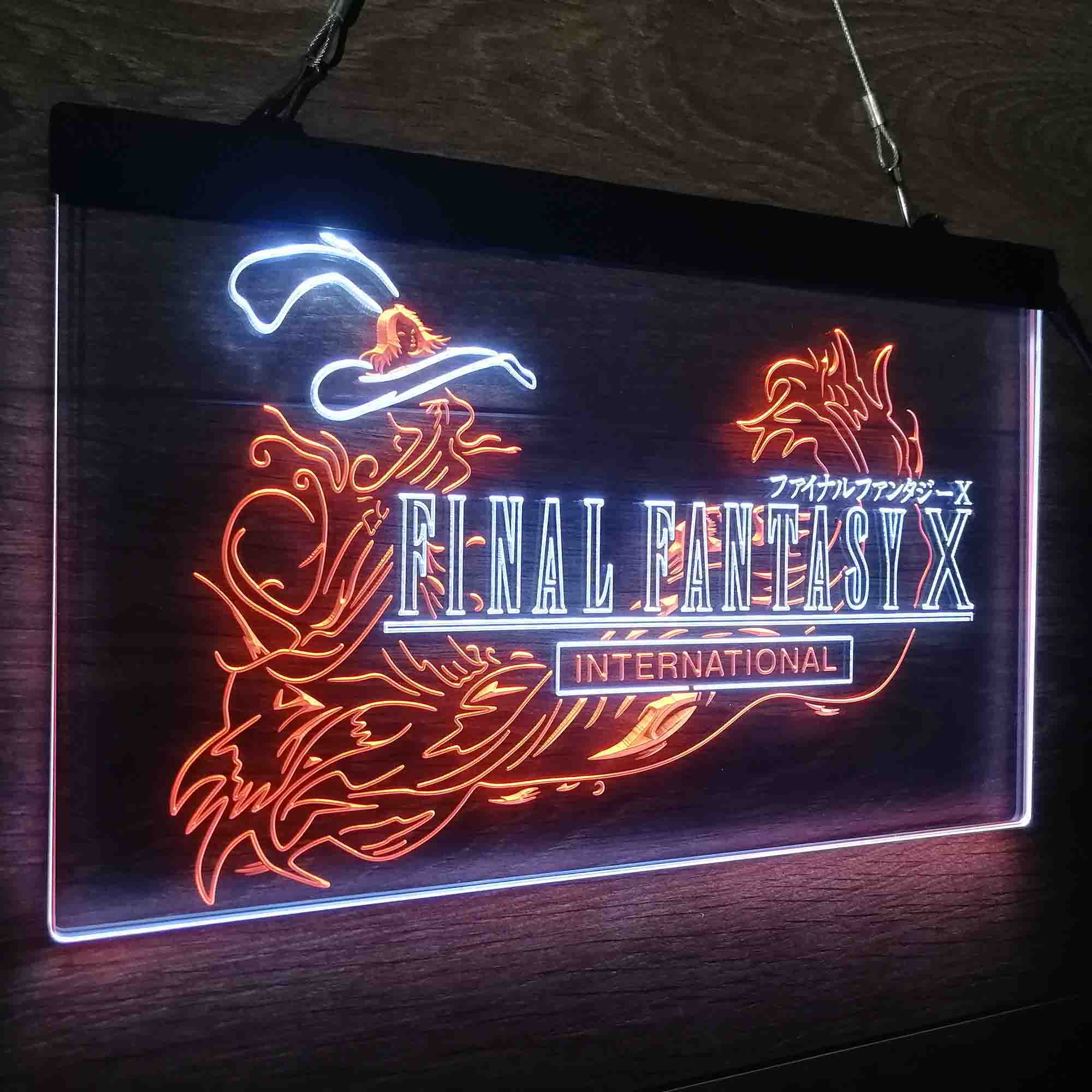 Final Fantasy X Game Room Neon-Like LED Sign